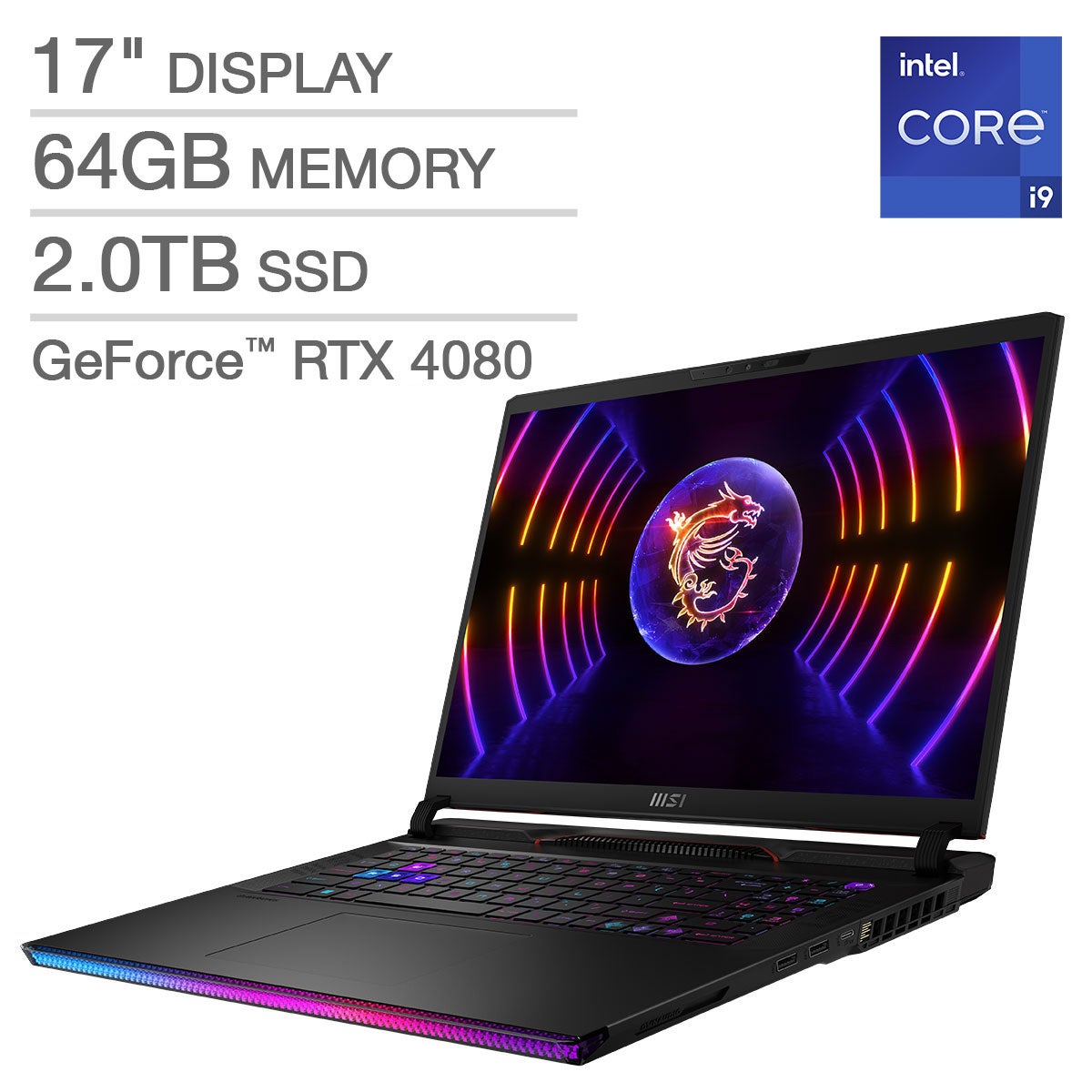 MSI Raider GE78HX 17 Laptop - 13th Gen Intel Core i9-13950HX MSI Raider GE78HX 17 Laptop - 13th Gen Intel Core i9-13950HX