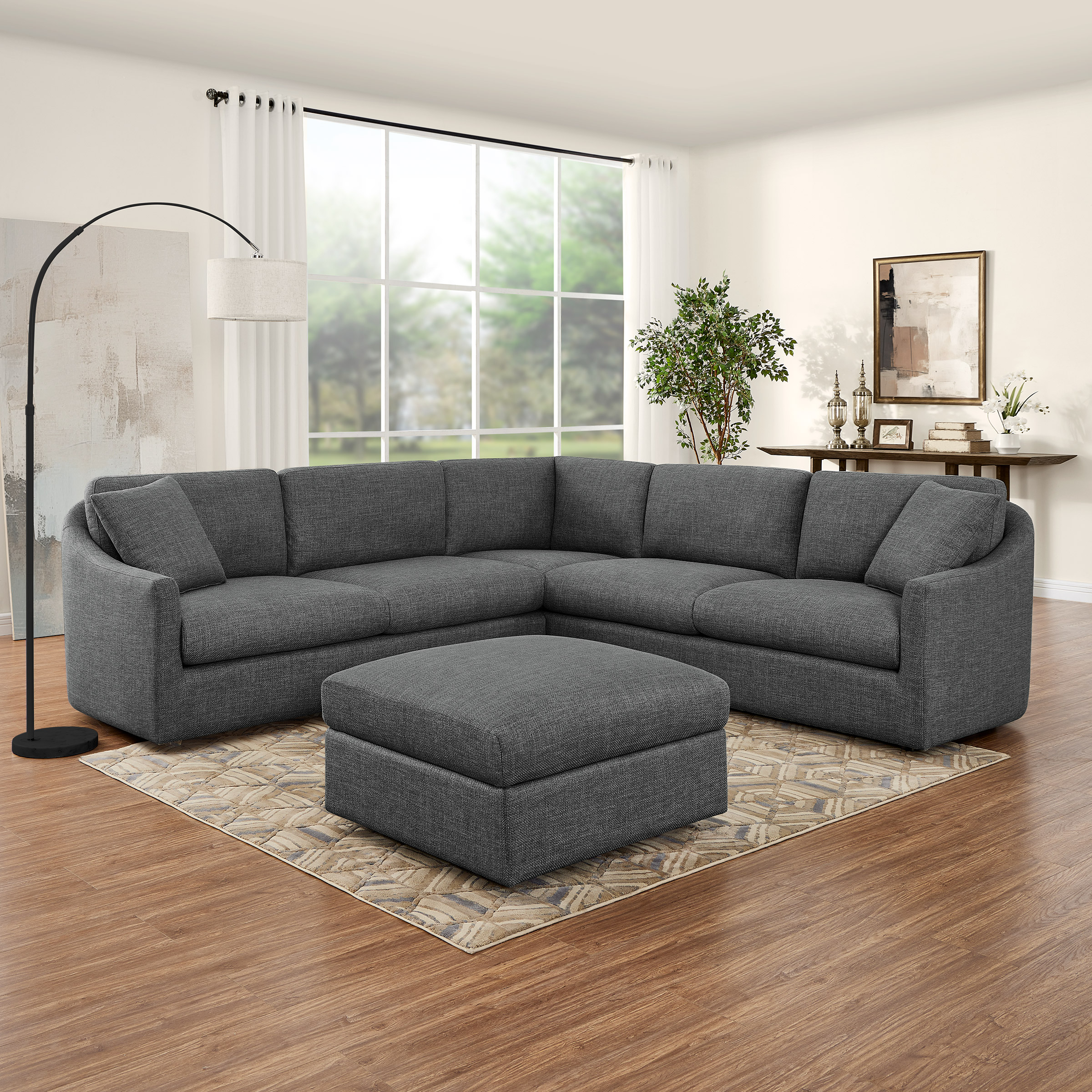 Thomasville 3-piece Fabric Sectional