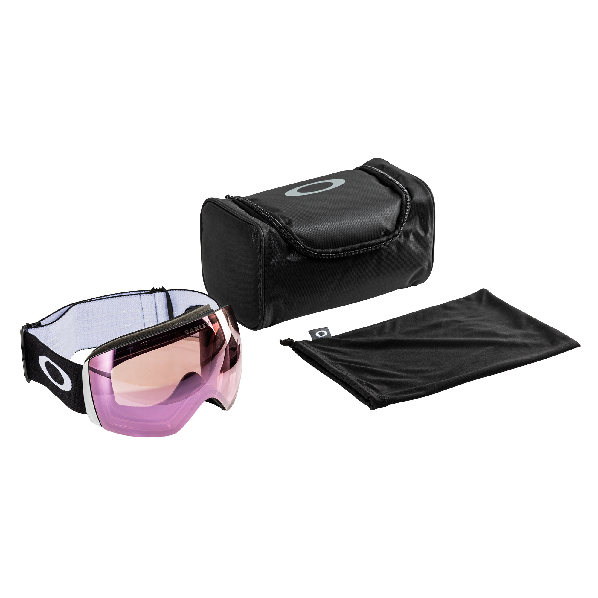 OAKLEY Flight Deck XM用レンズ HI Pink Iri 新品 Oakley Flight Deck Snow Goggles, Hi Pink Iridium, Size L