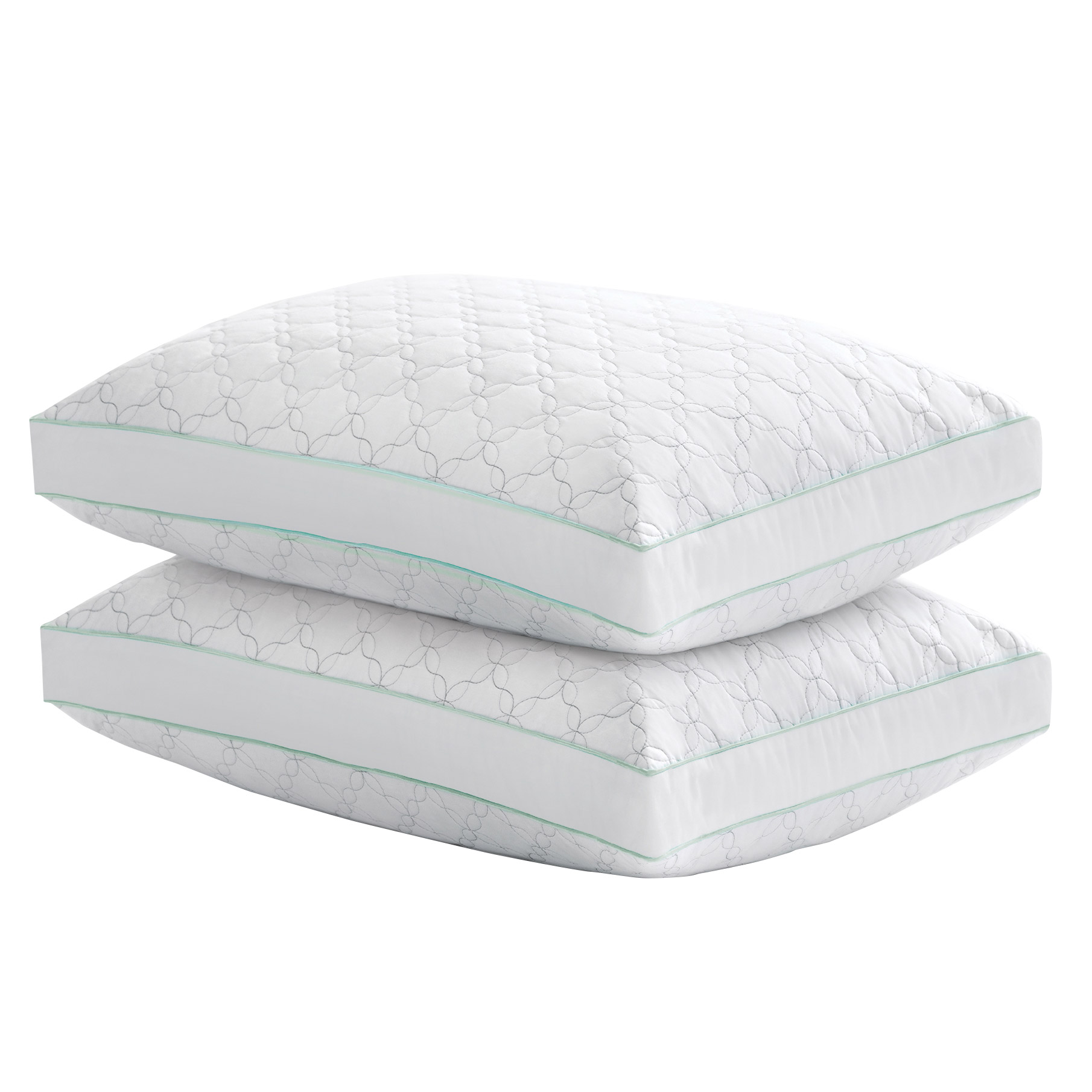 Martha Stewart Garden Trellis Quilted Pillow  2-pack