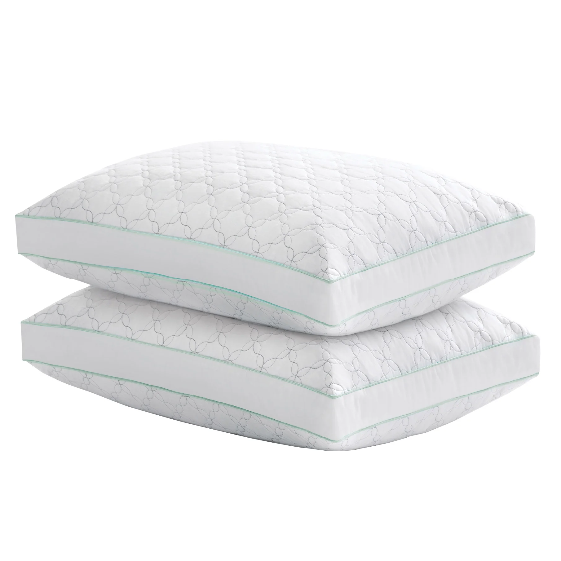 Martha Stewart Garden Trellis Quilted Pillow, 2-pack