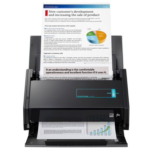 Fujitsu ScanSnap iX500 Wireless Duplex Colour Scanner with Nuance PowerPDF