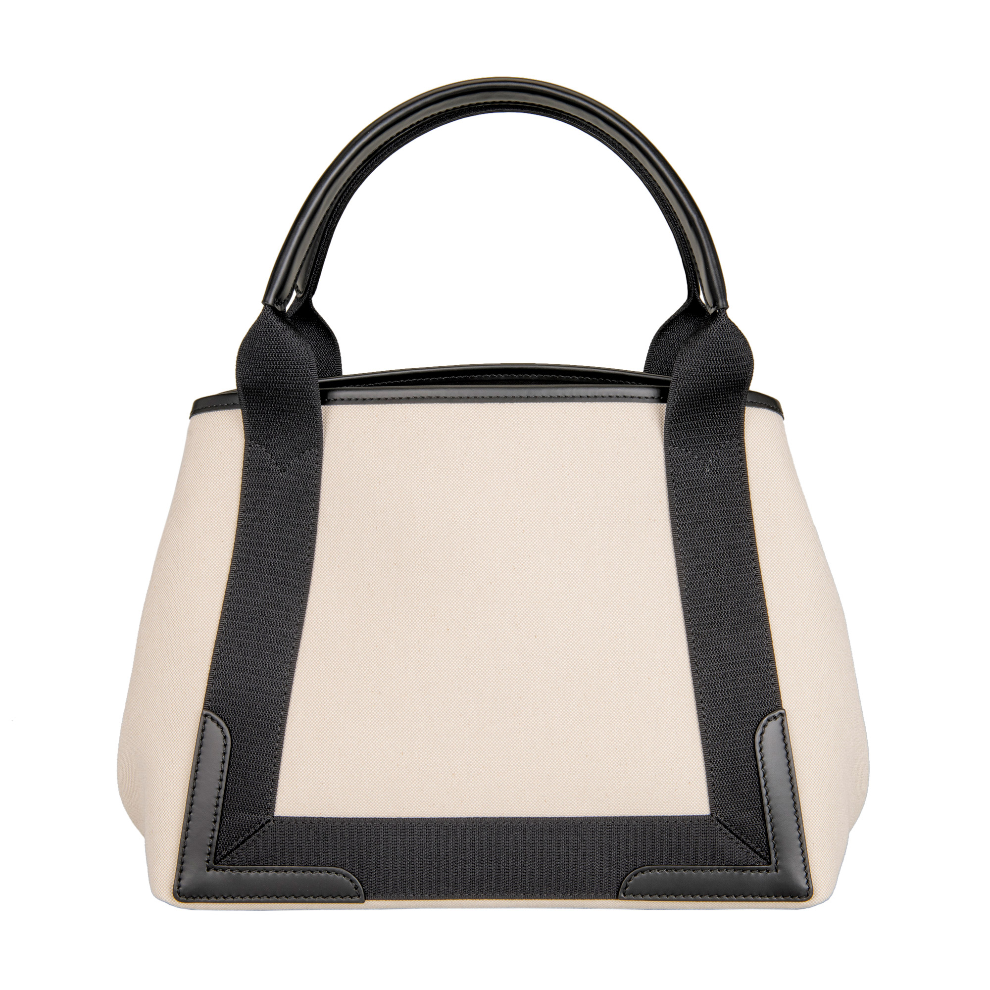 Balenciaga Small Cabas, Beige/Black | Costco