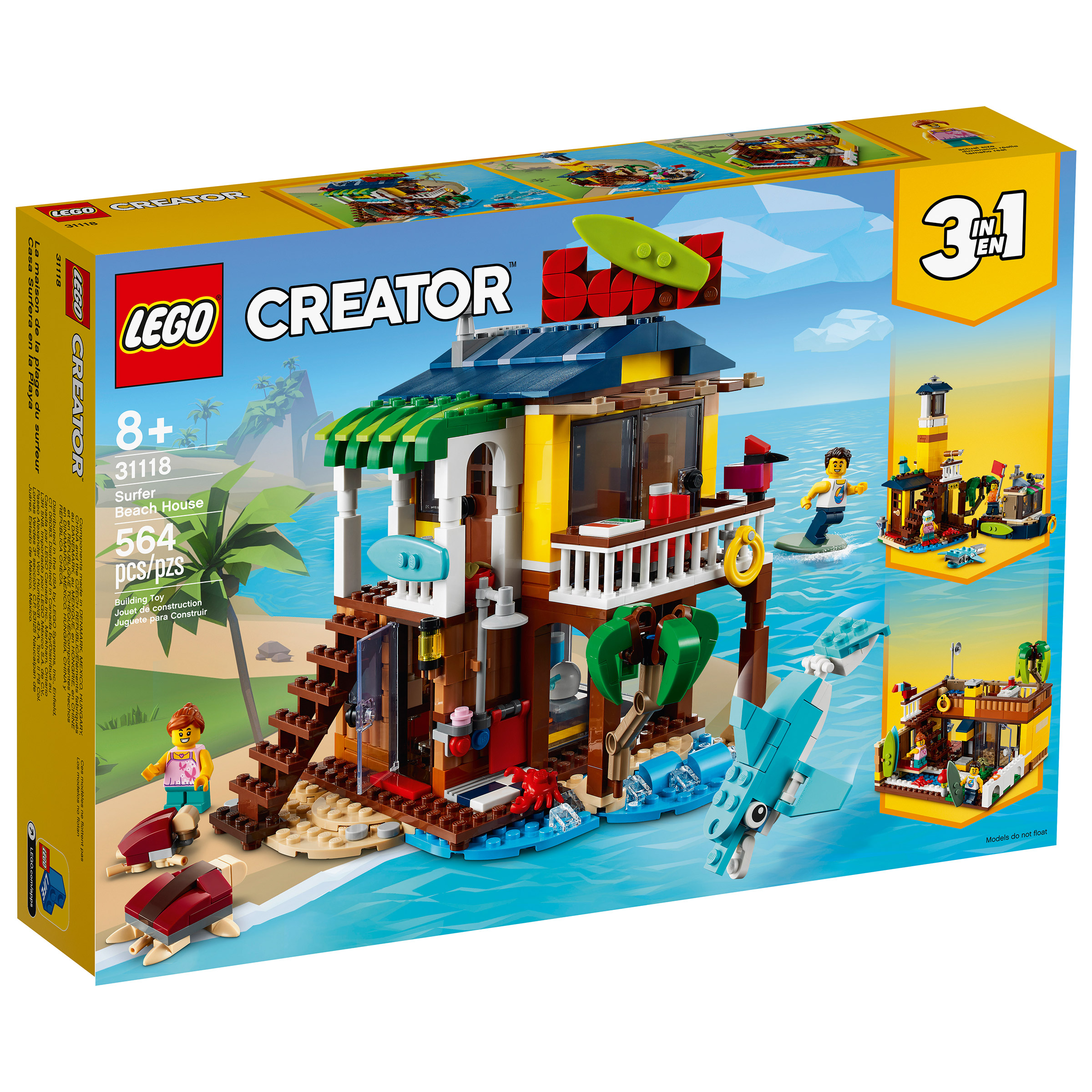 LEGO Creator Surfer Beach House 31118 | Costco