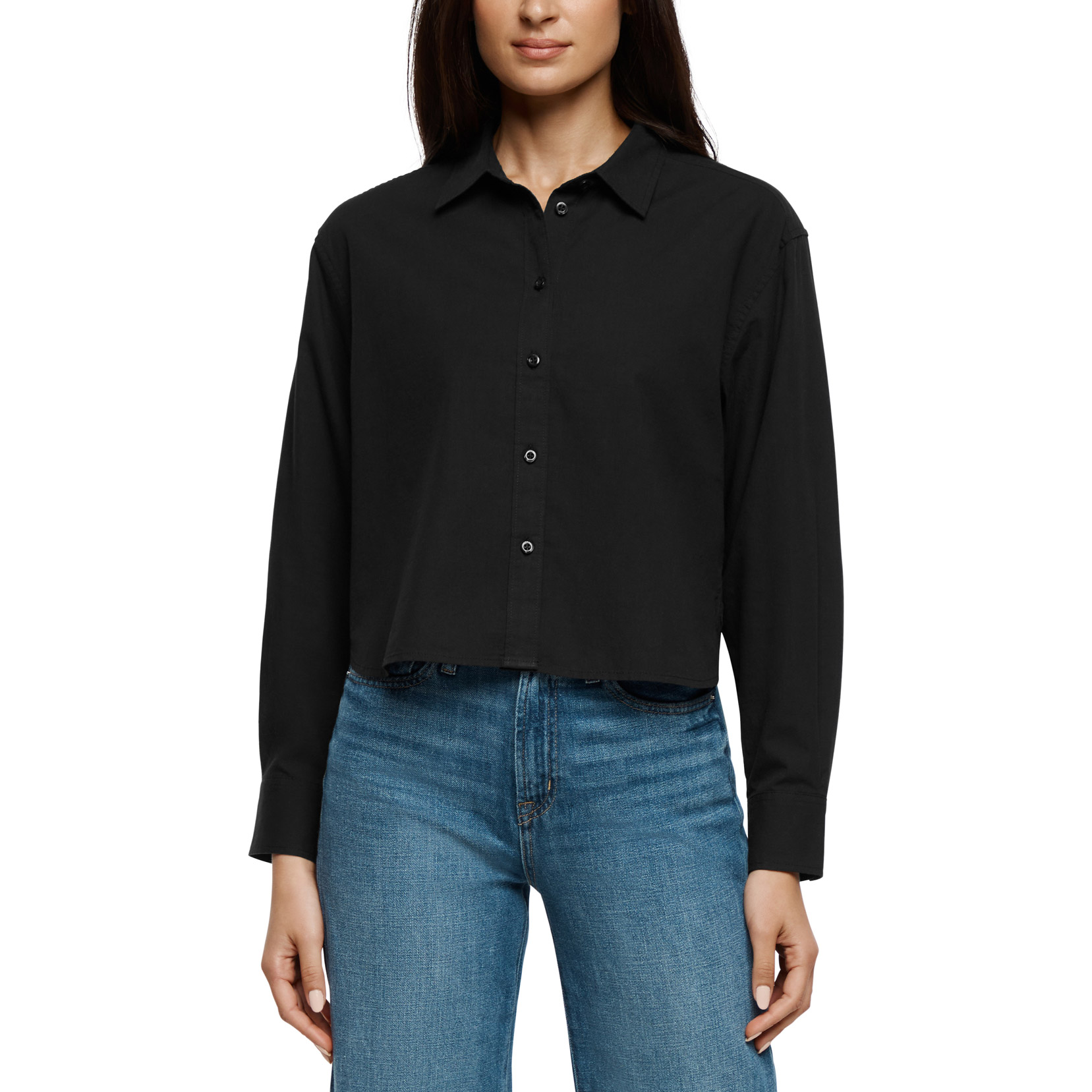Gap Women's Cropped Poplin Top
