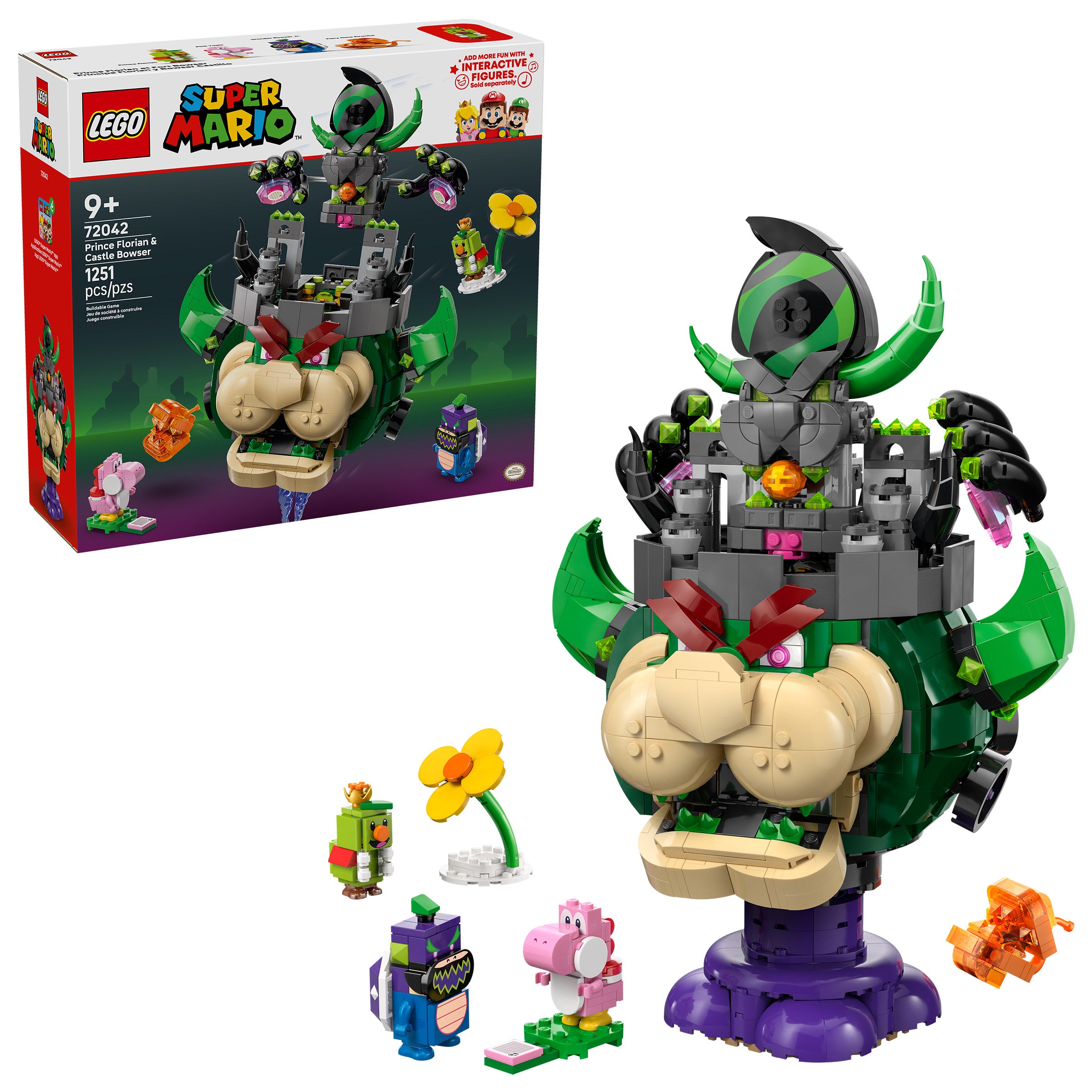 LEGO Super Mario Prince Florian & Castle Bowser 72042 | Costco