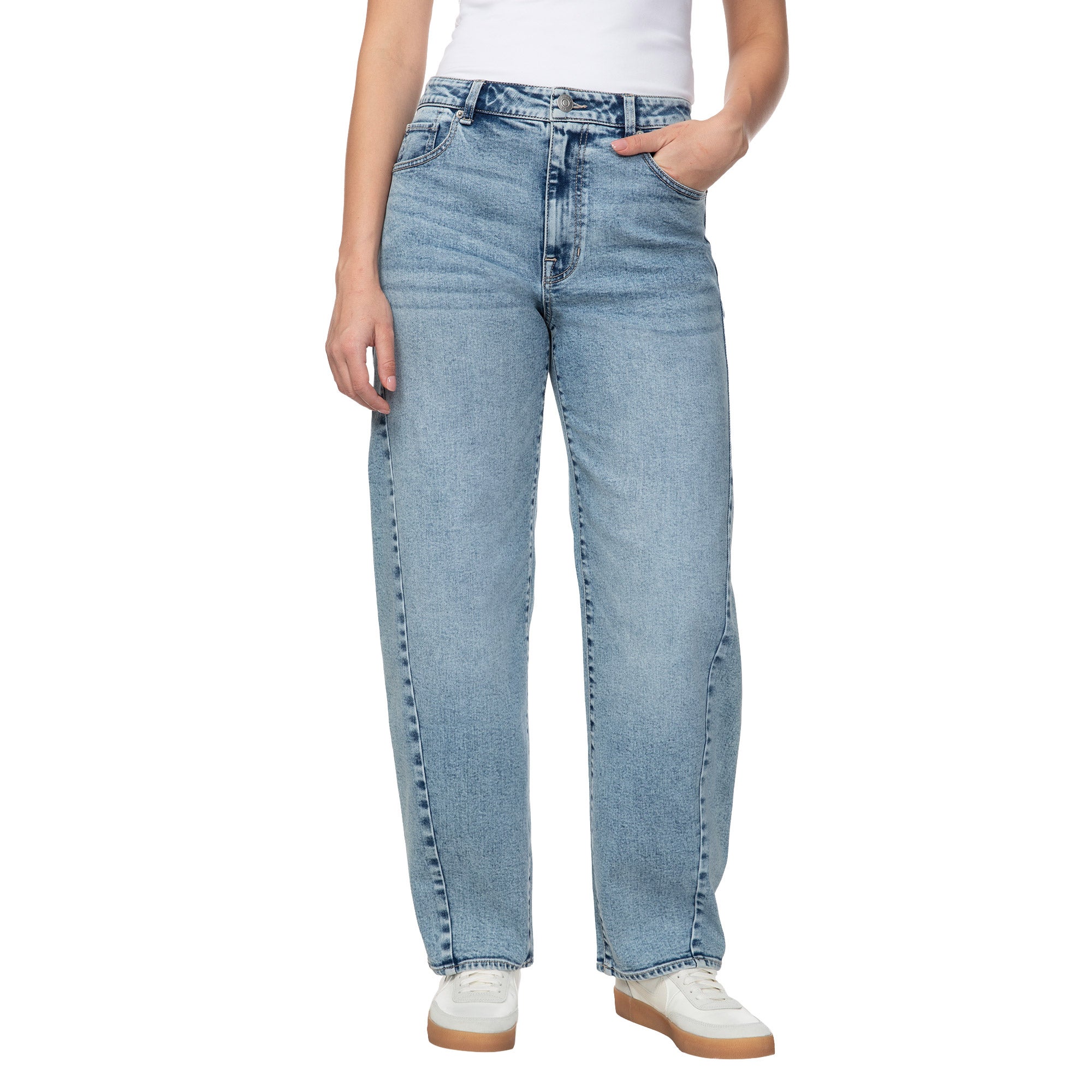 Hudson Women's Barrel Leg Jean