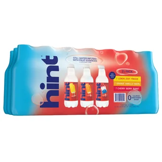 Hint Flavored Water, Variety Pack, 16 fl oz, 21-count