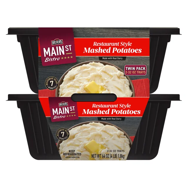 Reser's Fine Foods Main St. Bistro Mashed Potatoes, 32 oz, 2-count