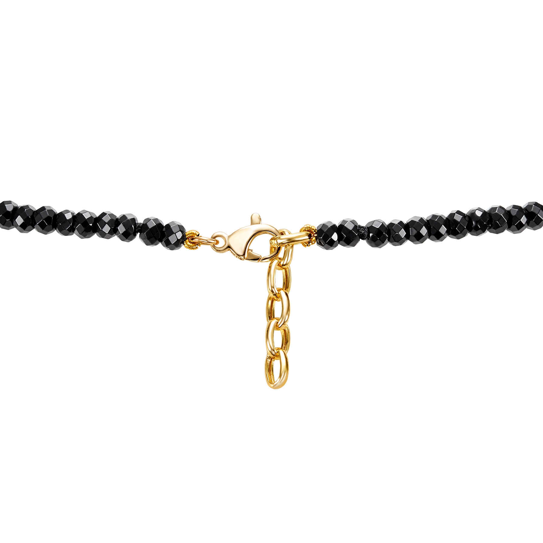 4 - 8 mm Faceted Black Onyx Necklace | Costco