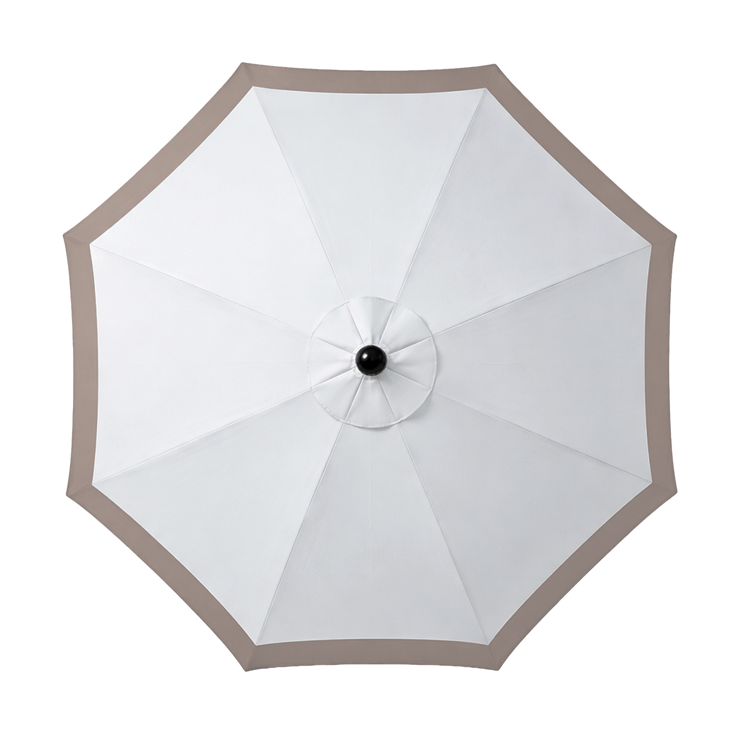 Sunvilla 11' Border Stripe Market Umbrella | Costco