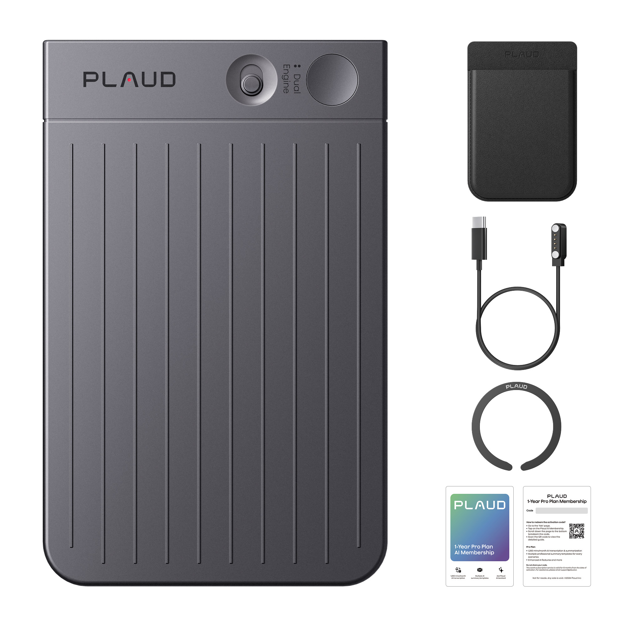 Plaud Note & AI Annual Pro Plan Bundle