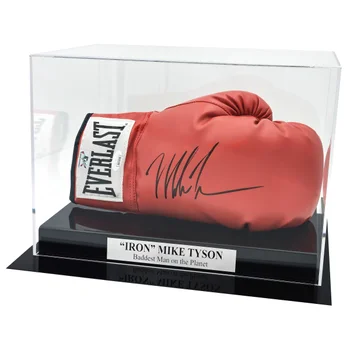 Mike Tyson Autographed Red Everlast Boxing Glove Right Hand Mike Tyson Autographed Red Everlast Boxing Glove Right Hand