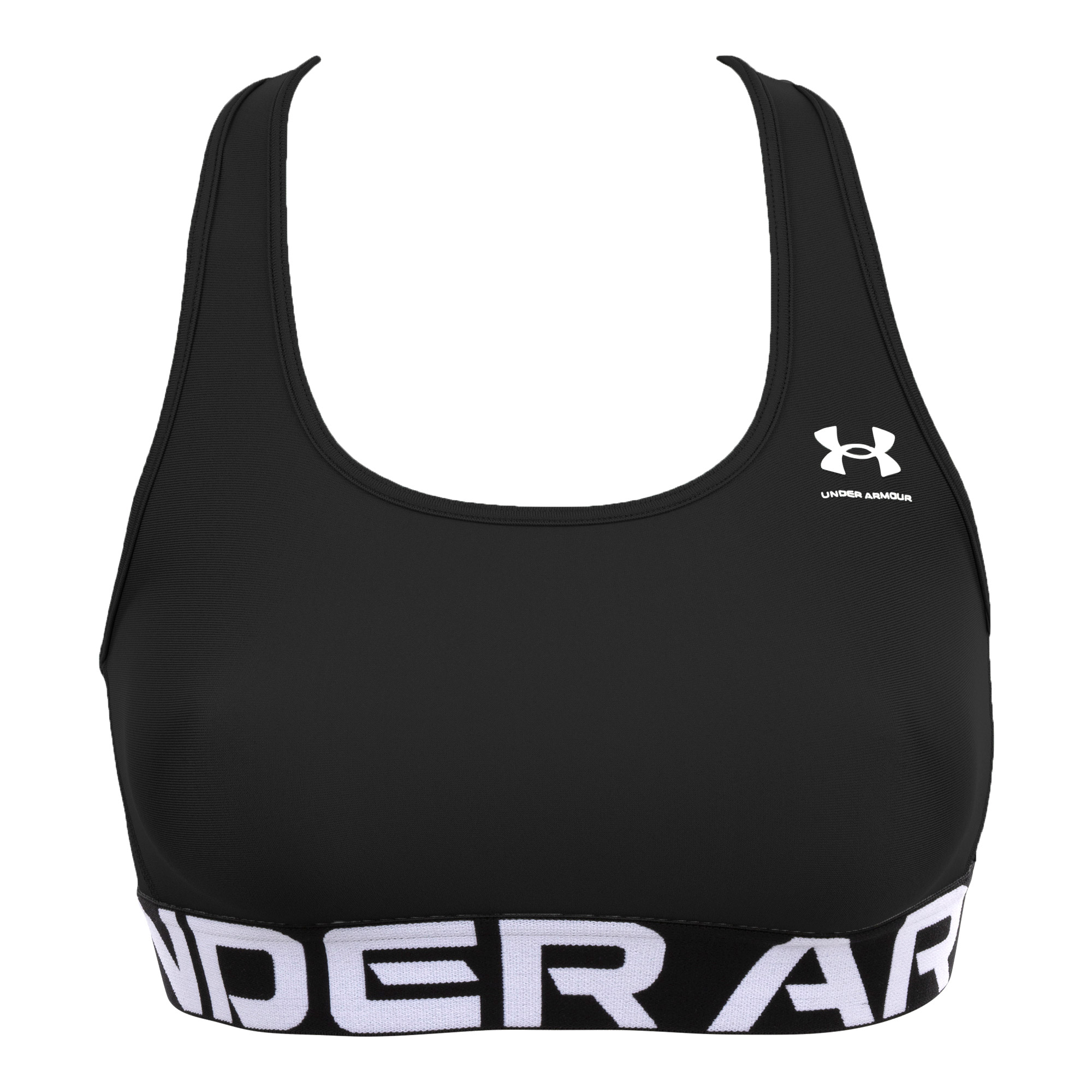 Under Armour Women's HeatGear Mid Branded Sports Bra