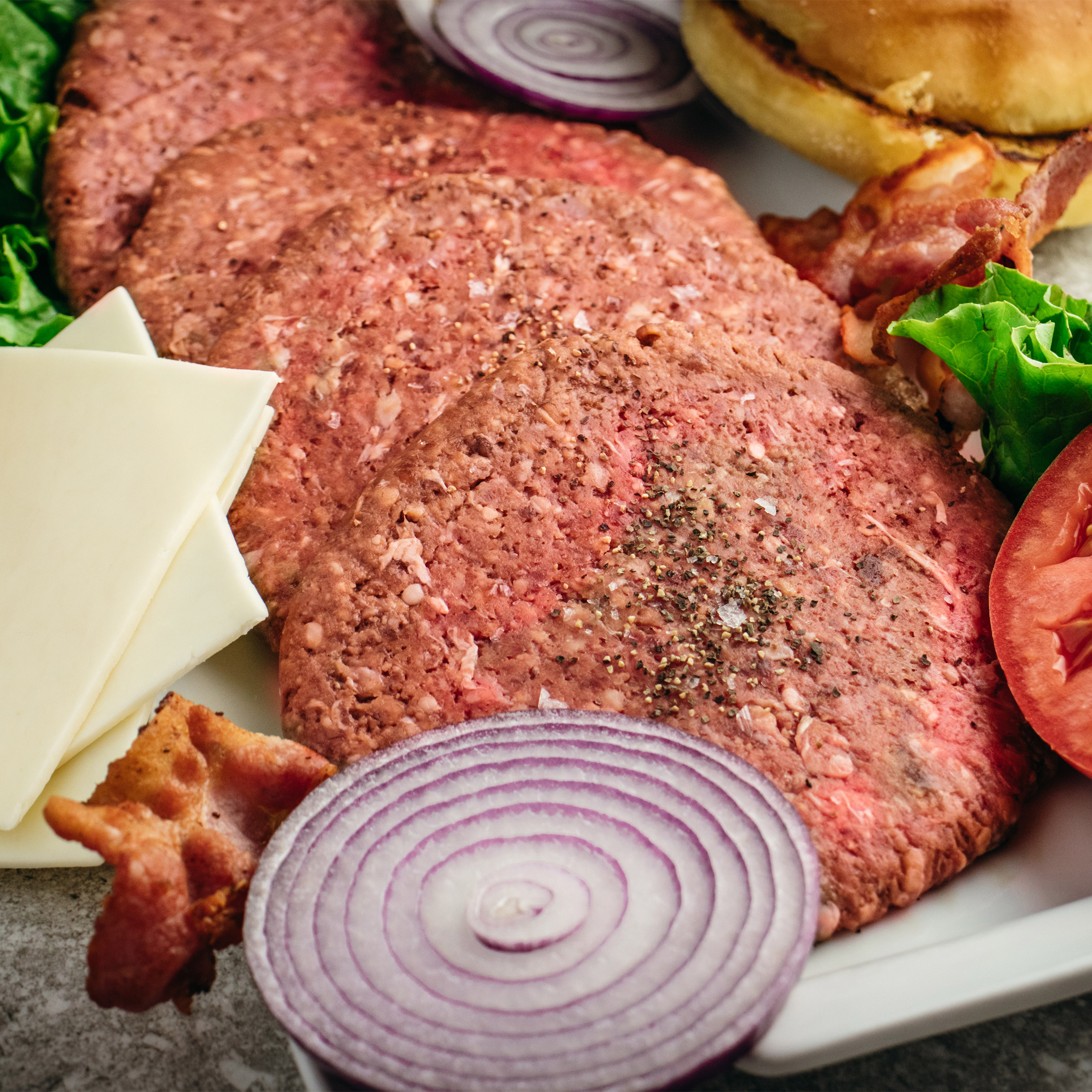 Canadian Rangeland, Bison Burgers, 40 × 151 g (5.3 oz)