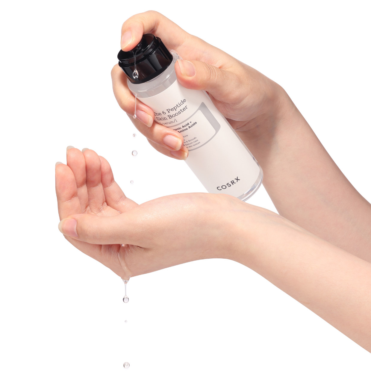 COSRX The 6 Peptide Skin Booster Serum Set, 2 x 150 mL + 2 x 30 mL