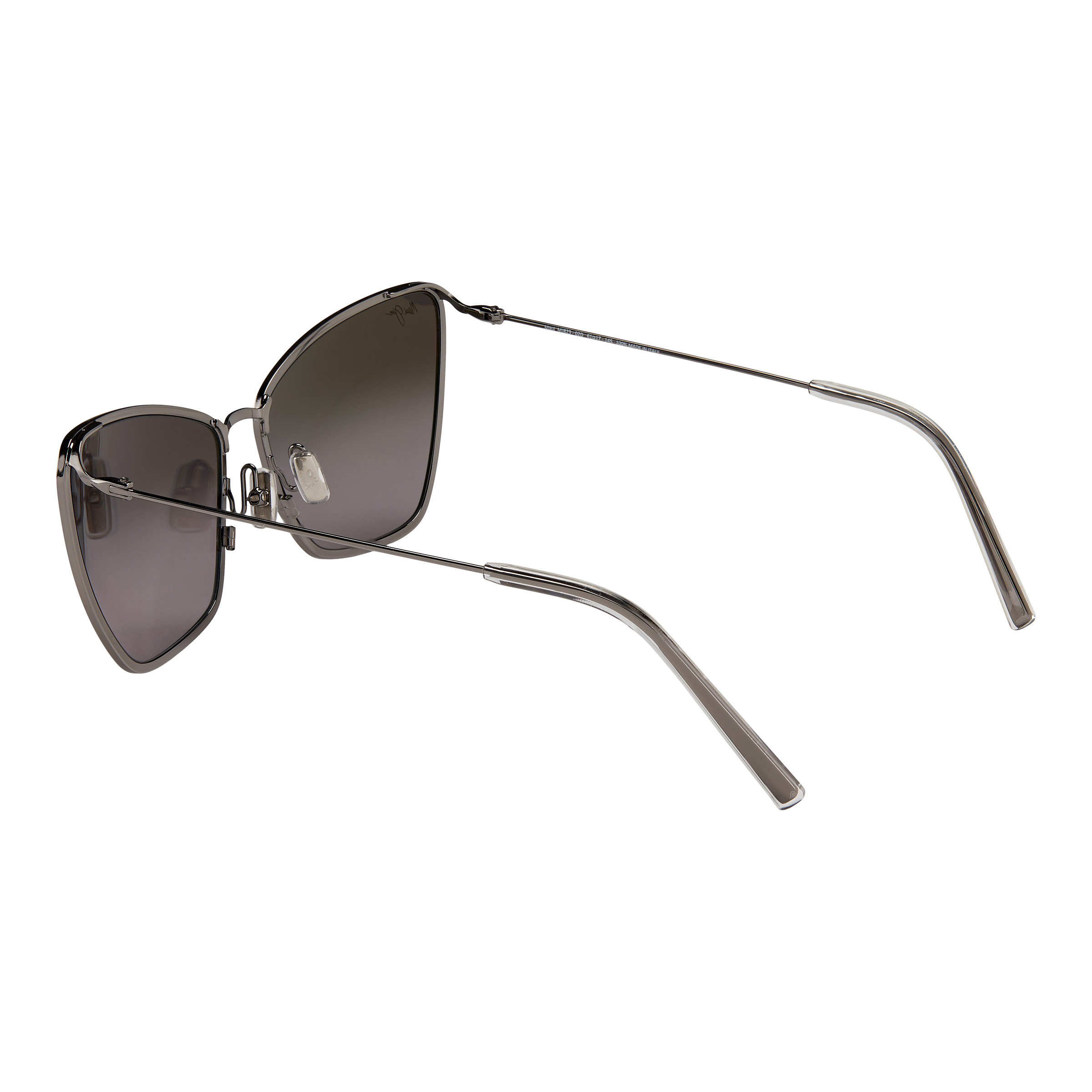 mikiko Maui Jim Puakenikeni GS823-02D Shiny Gunmetal Neutral Grey