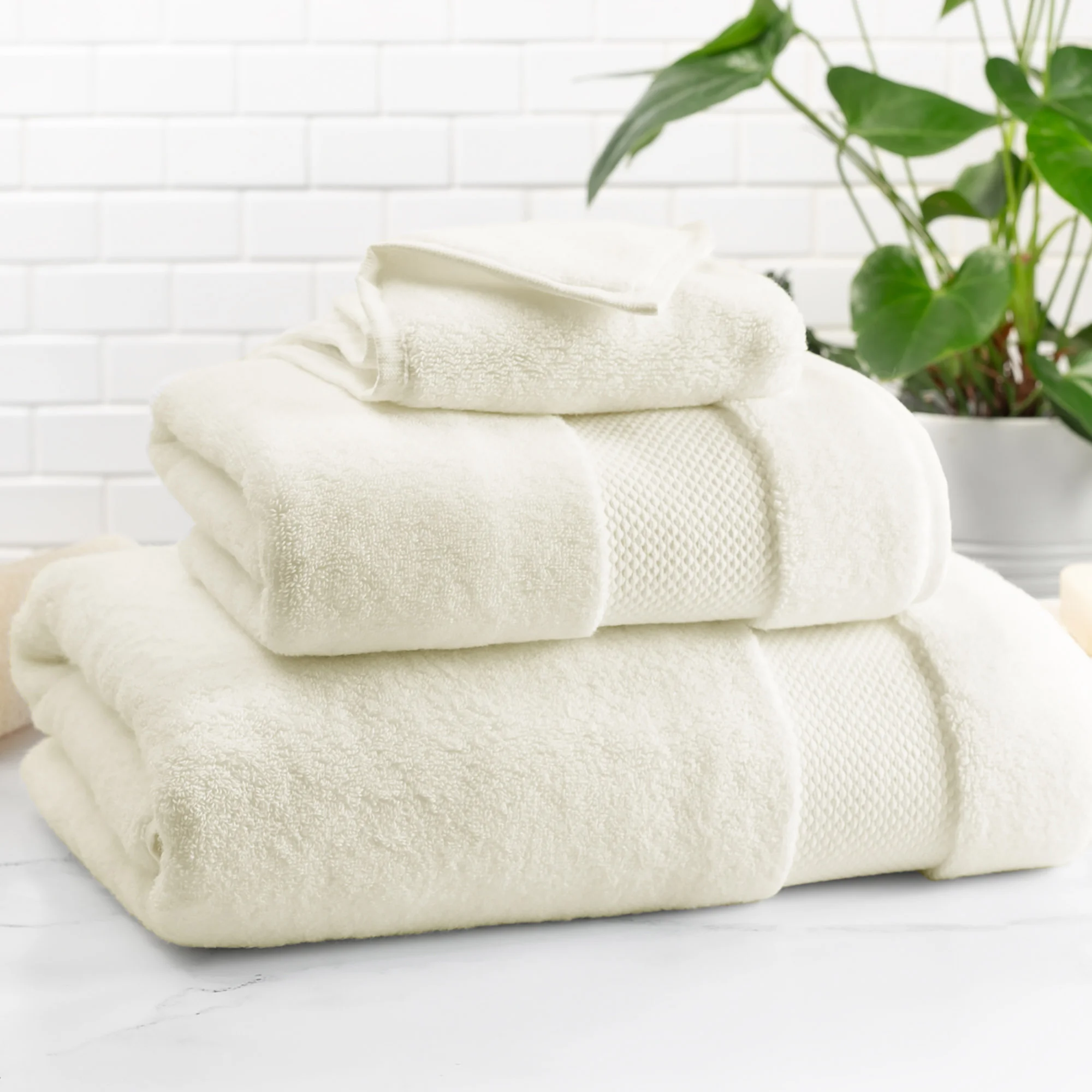 Turkish Cotton Hotel Bath Towel