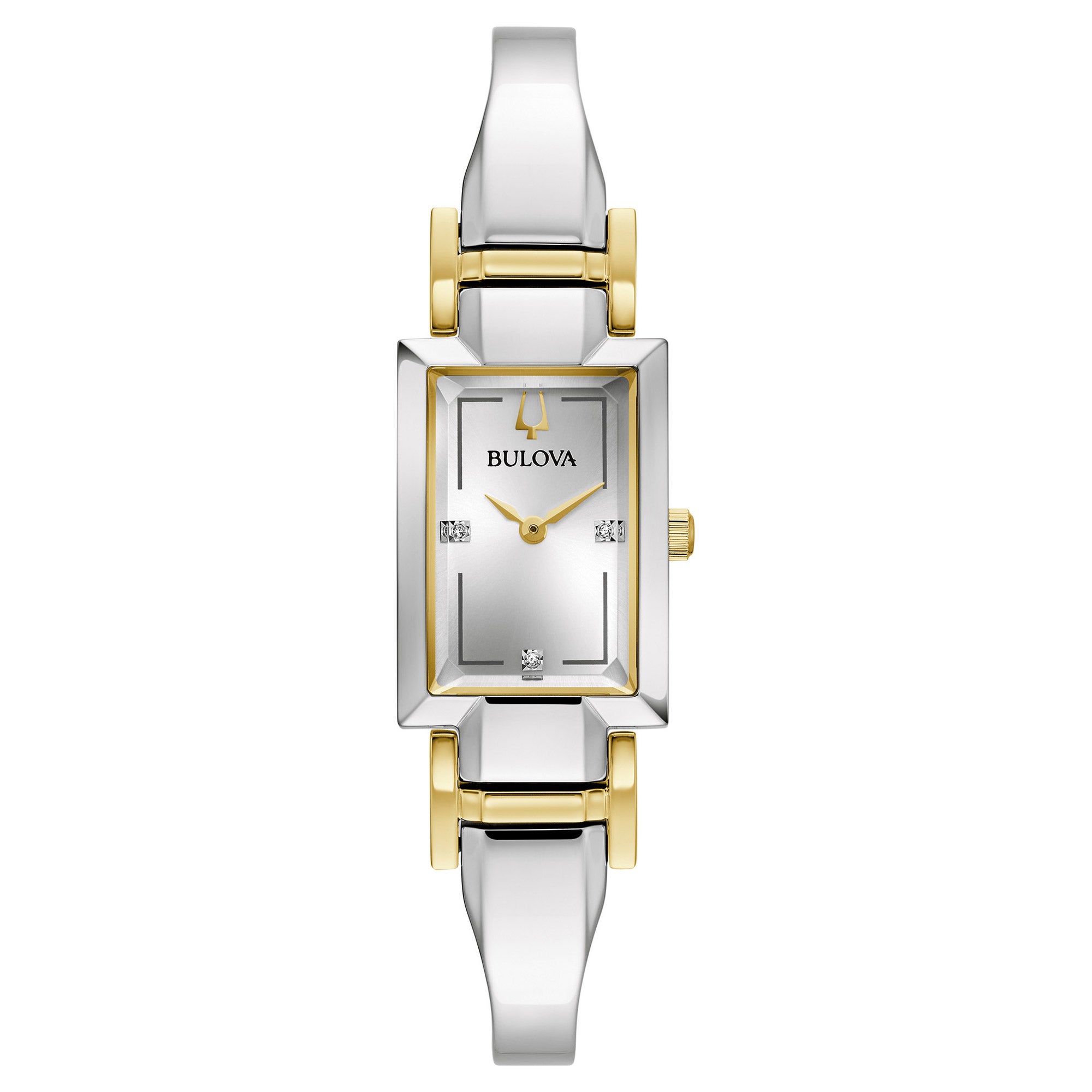 WOW!! Bulova Women\'s Two Tone Diamond Watch Amazon.com: Bulova Ladies main image 3