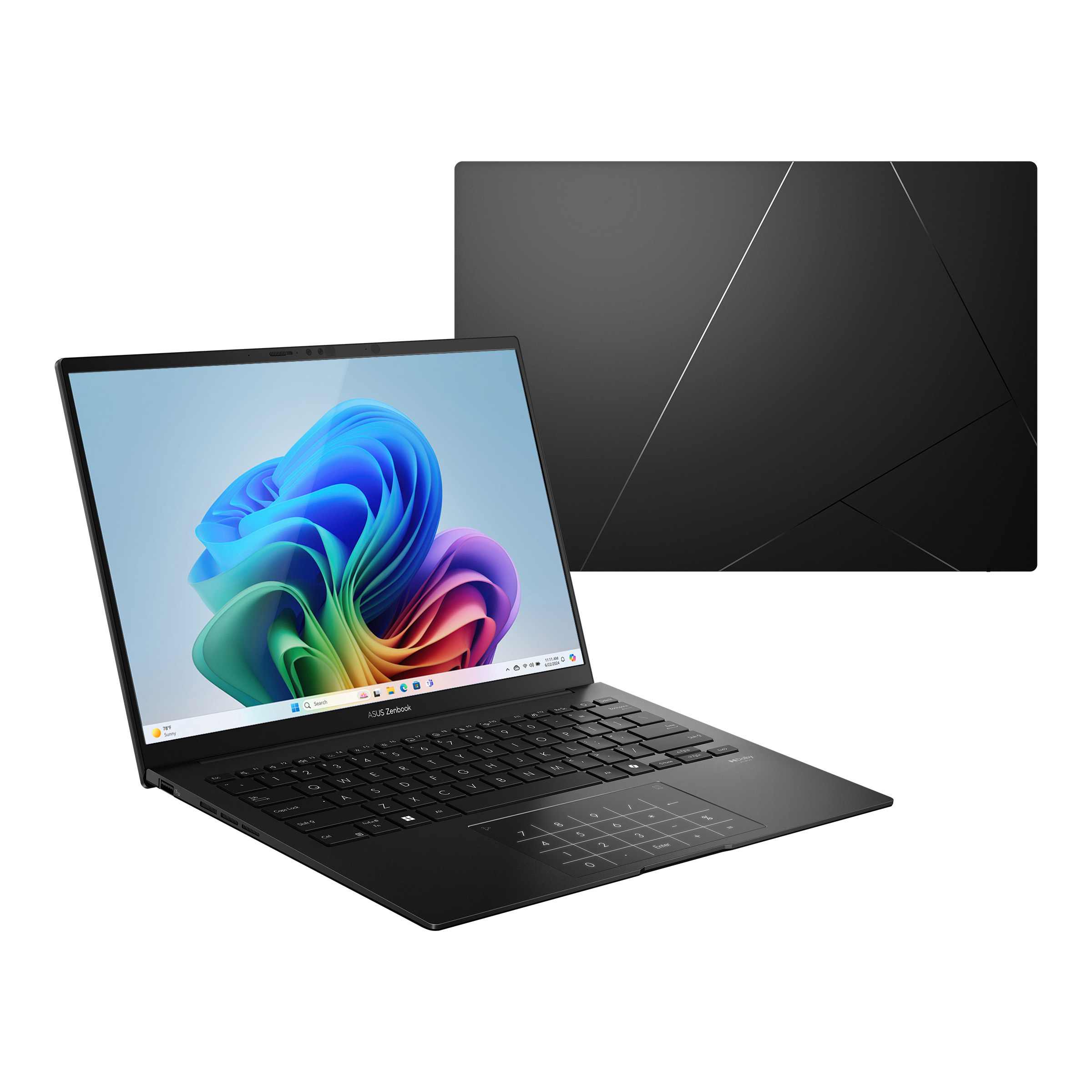 ASUS Zenbook 14 OLED Copilot+ PC 14-in Laptop, AMD Ryzen AI 7 350