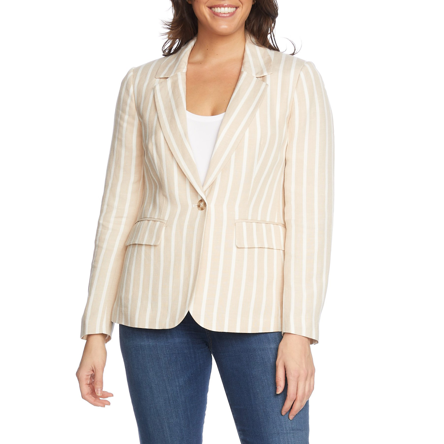 Philosophy Women's Linen Blazer