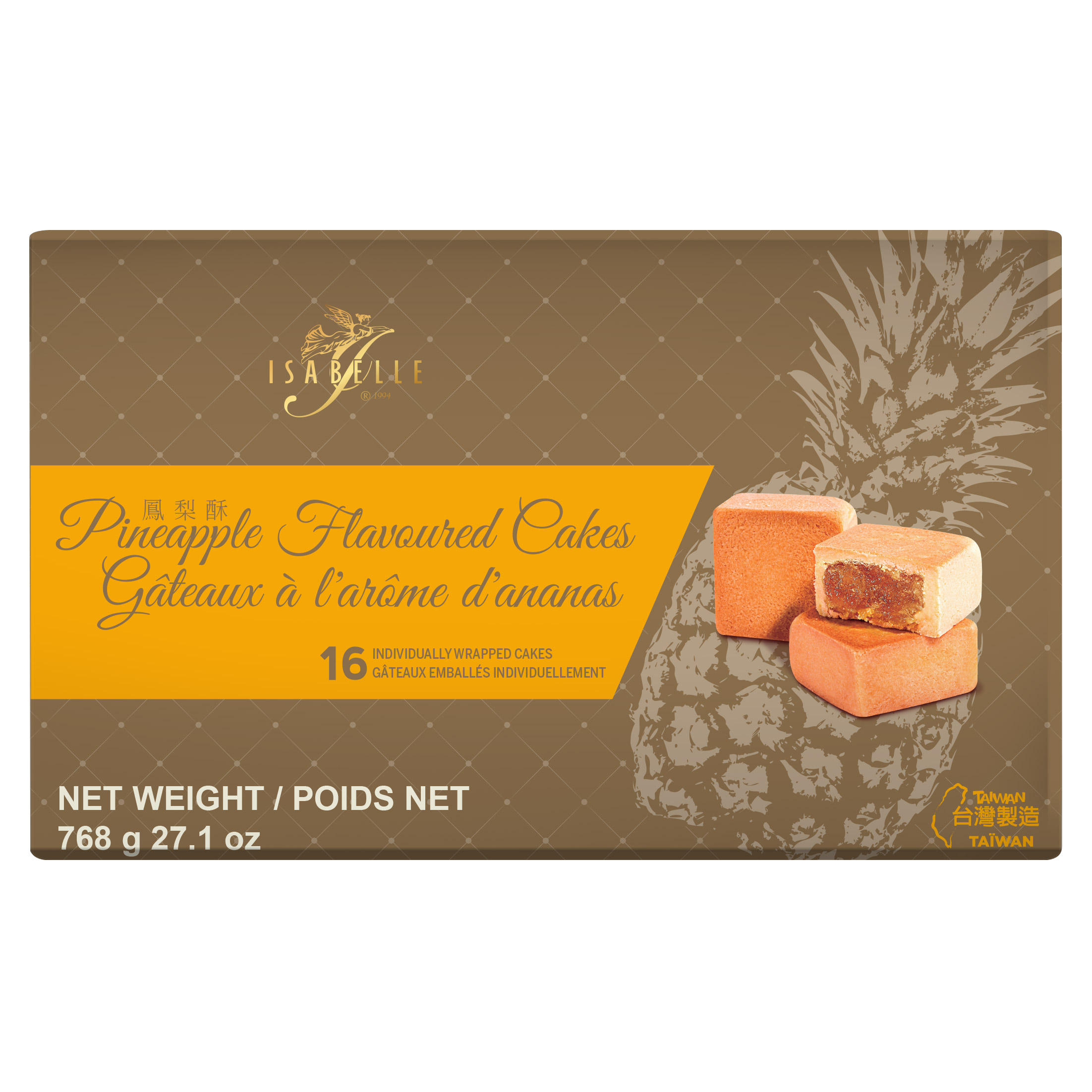 Isabelle Pineapple Cake, 768 g