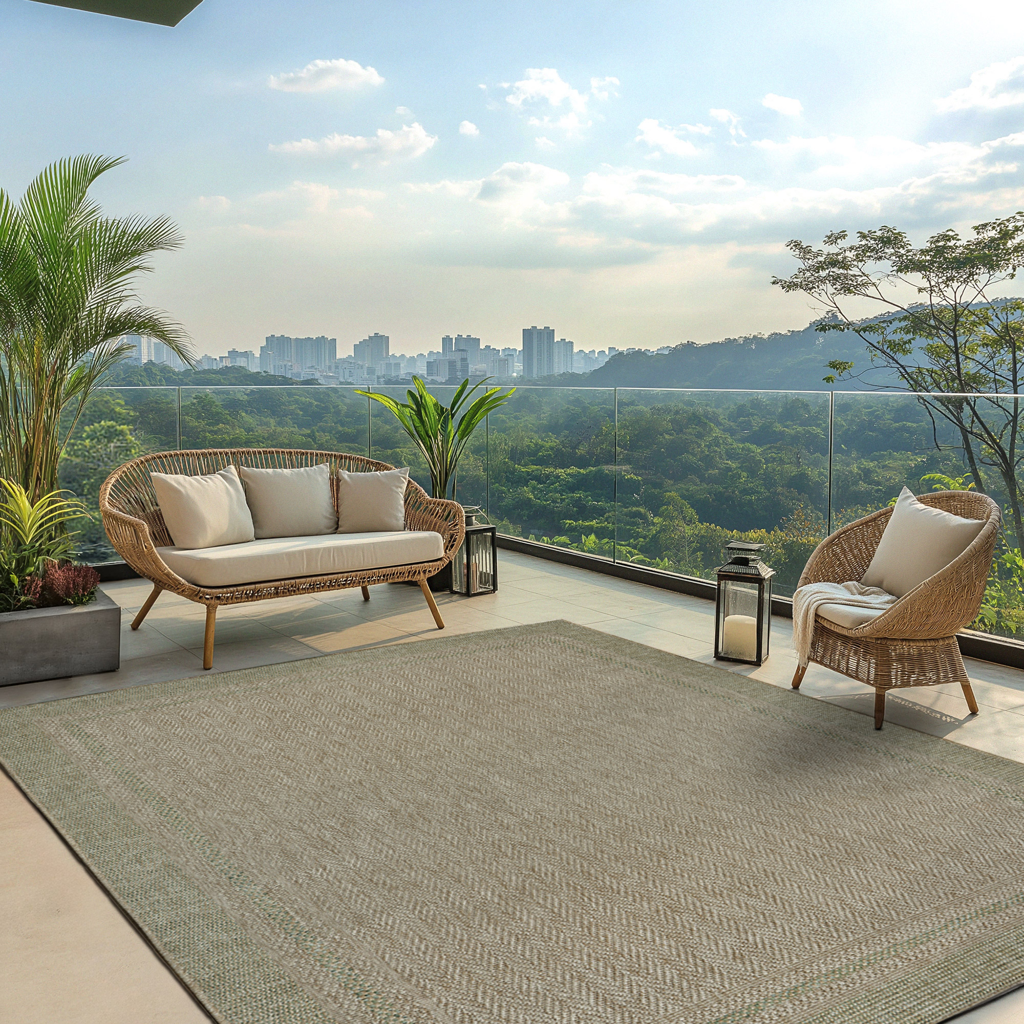 Large Waterproof Outdoor Rugs