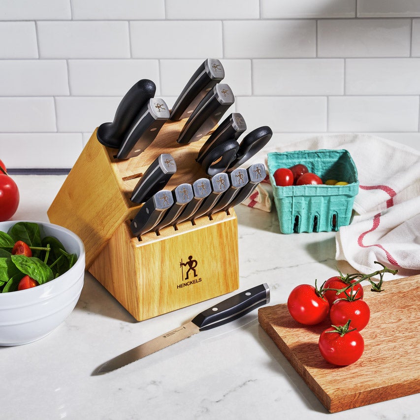 Henckels International Refined 15-piece Knife Block Set | Costco