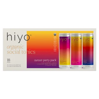 HIYO ORGANIC SOCIAL TONIC VARIETY 18 CT / 12 OZ