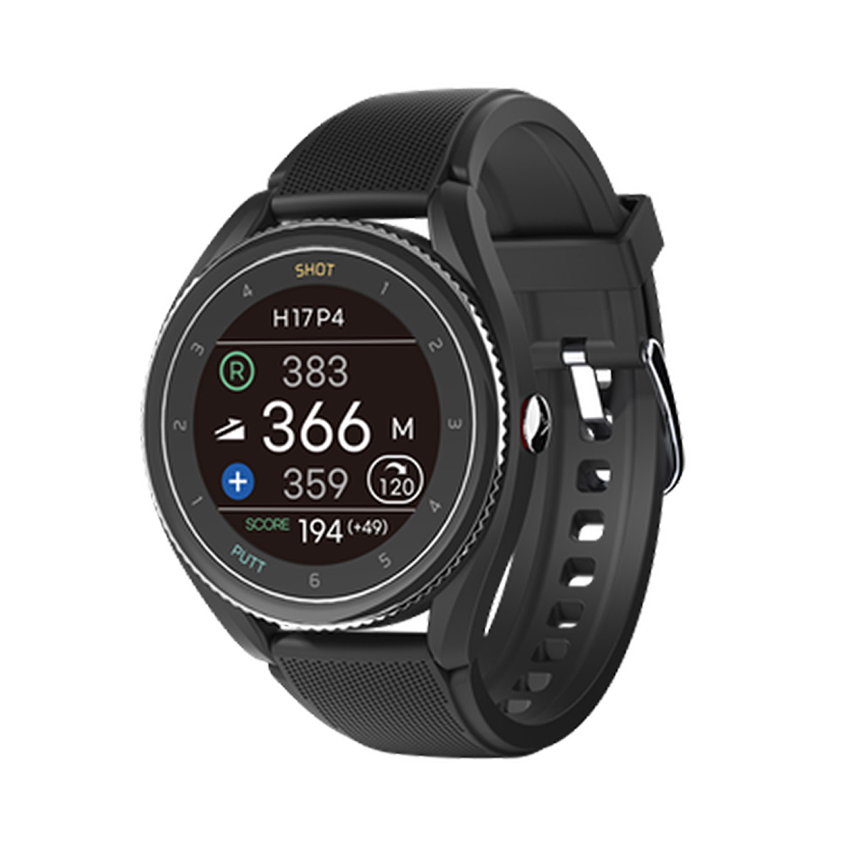 Voice Caddie GPSスマートゴルフウォッチ T9 ブラック VOICE CADDIE ボイスキャディ T9 GPS ゴルフウォッチ 2022年