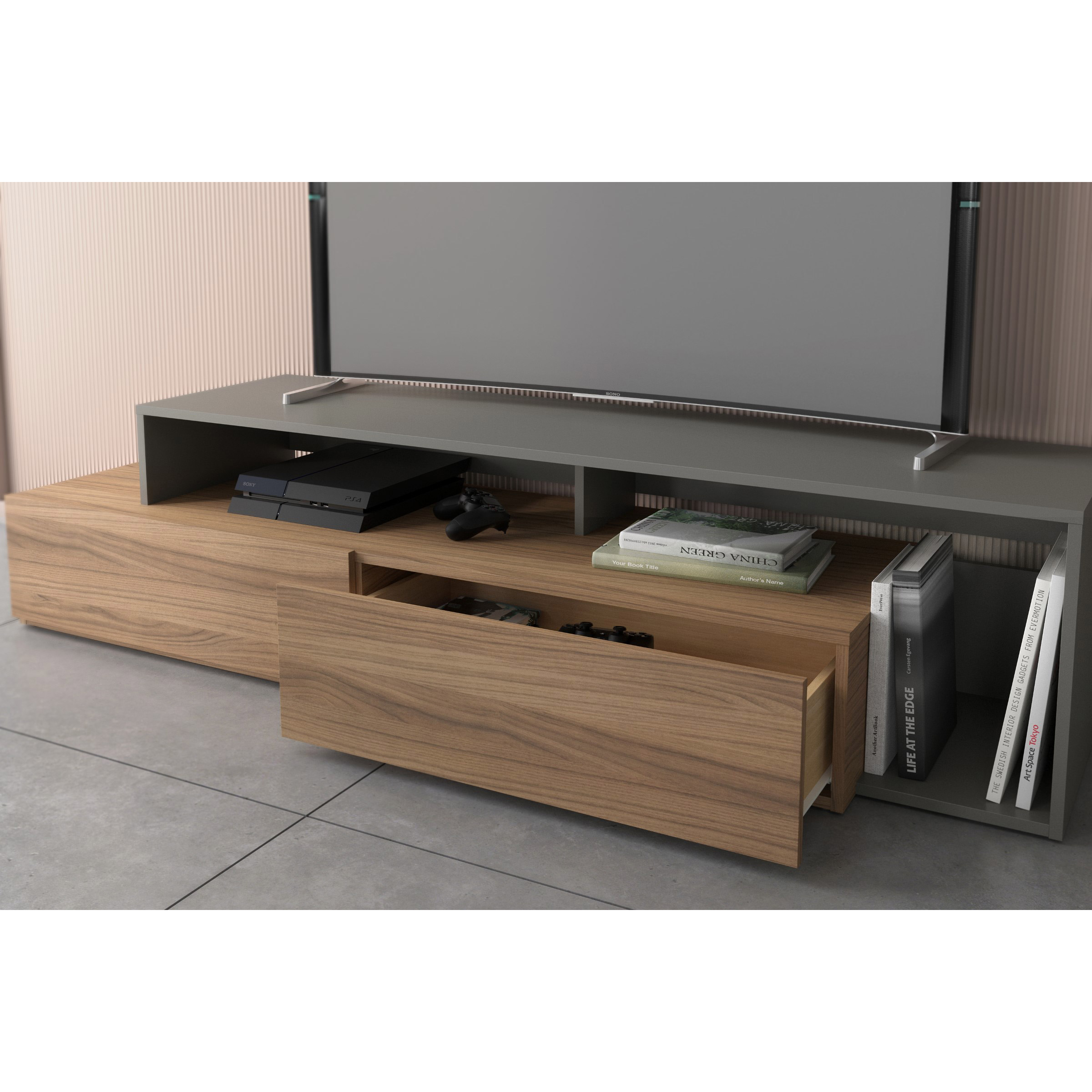 Tonik II 177.2 cm (69.8 in.) Television Stand | Costco