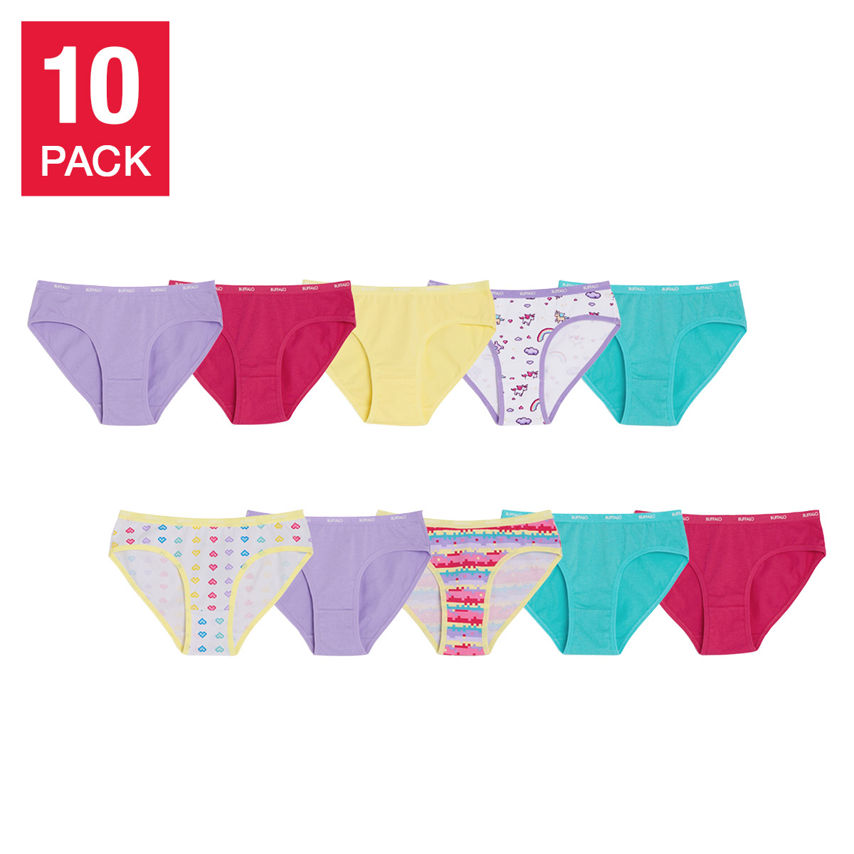 Buffalo Girls Bikini, 10-pack