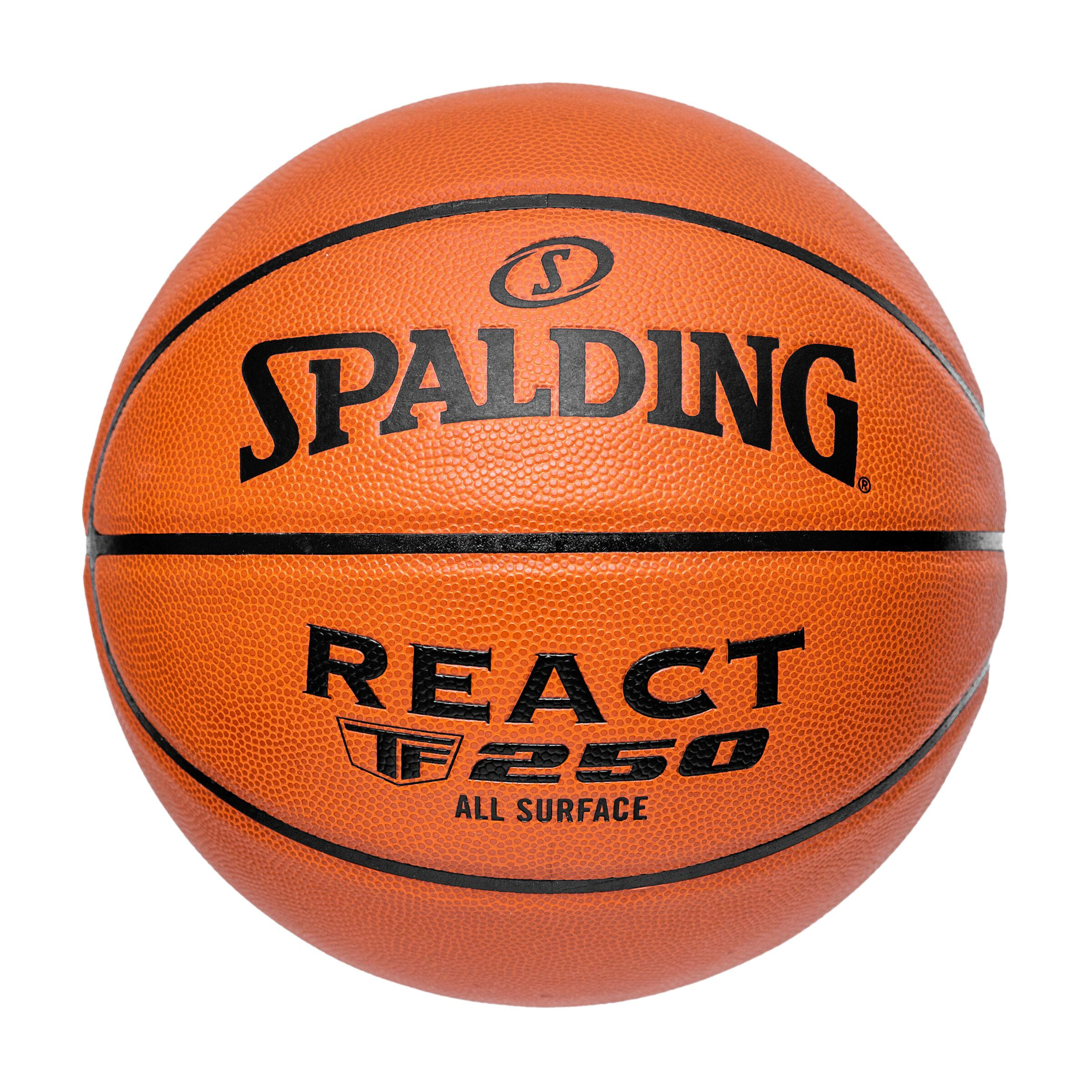 Spalding TF-250 React Basketball, size 6