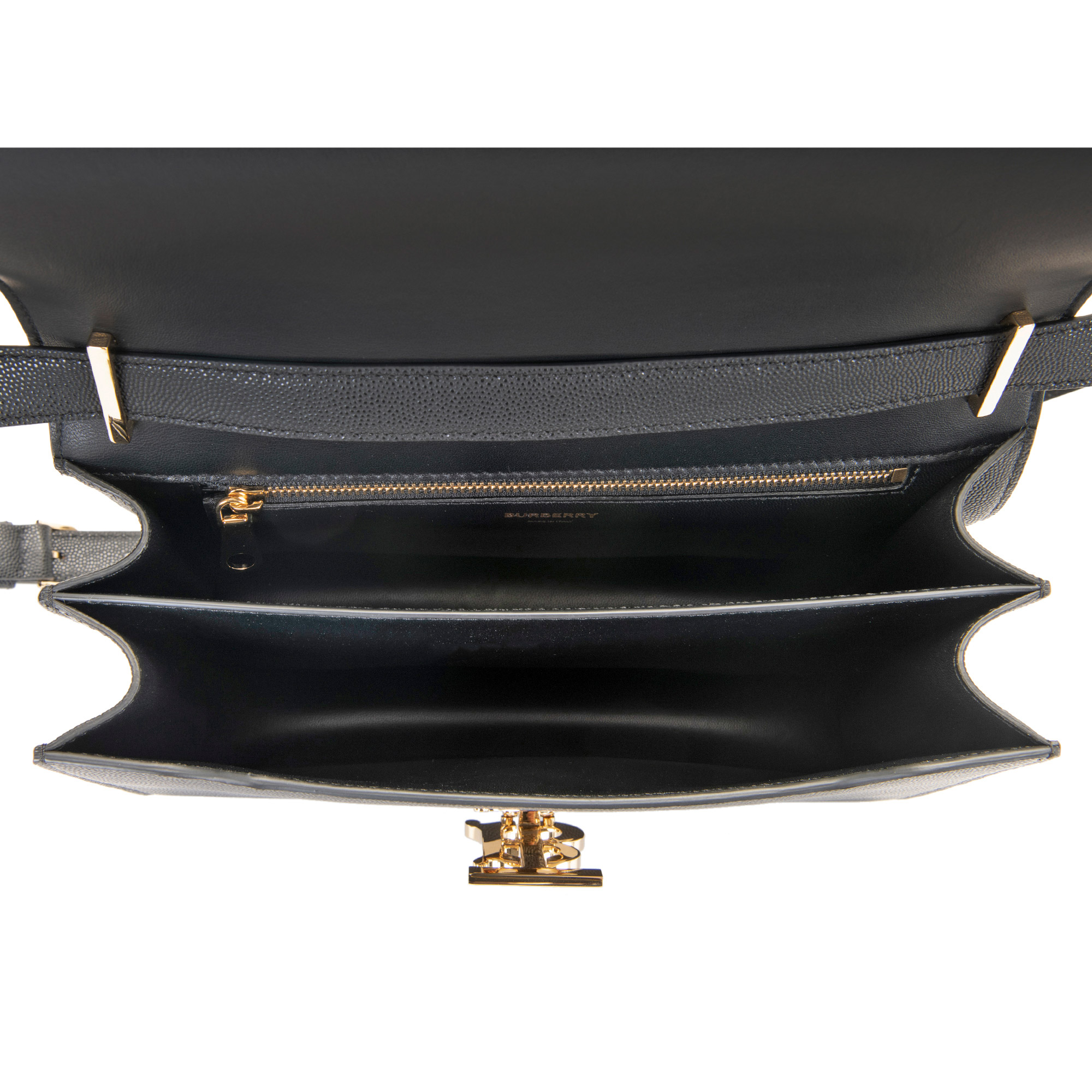 Burberry Medium Grainy Leather TB, Black | Costco