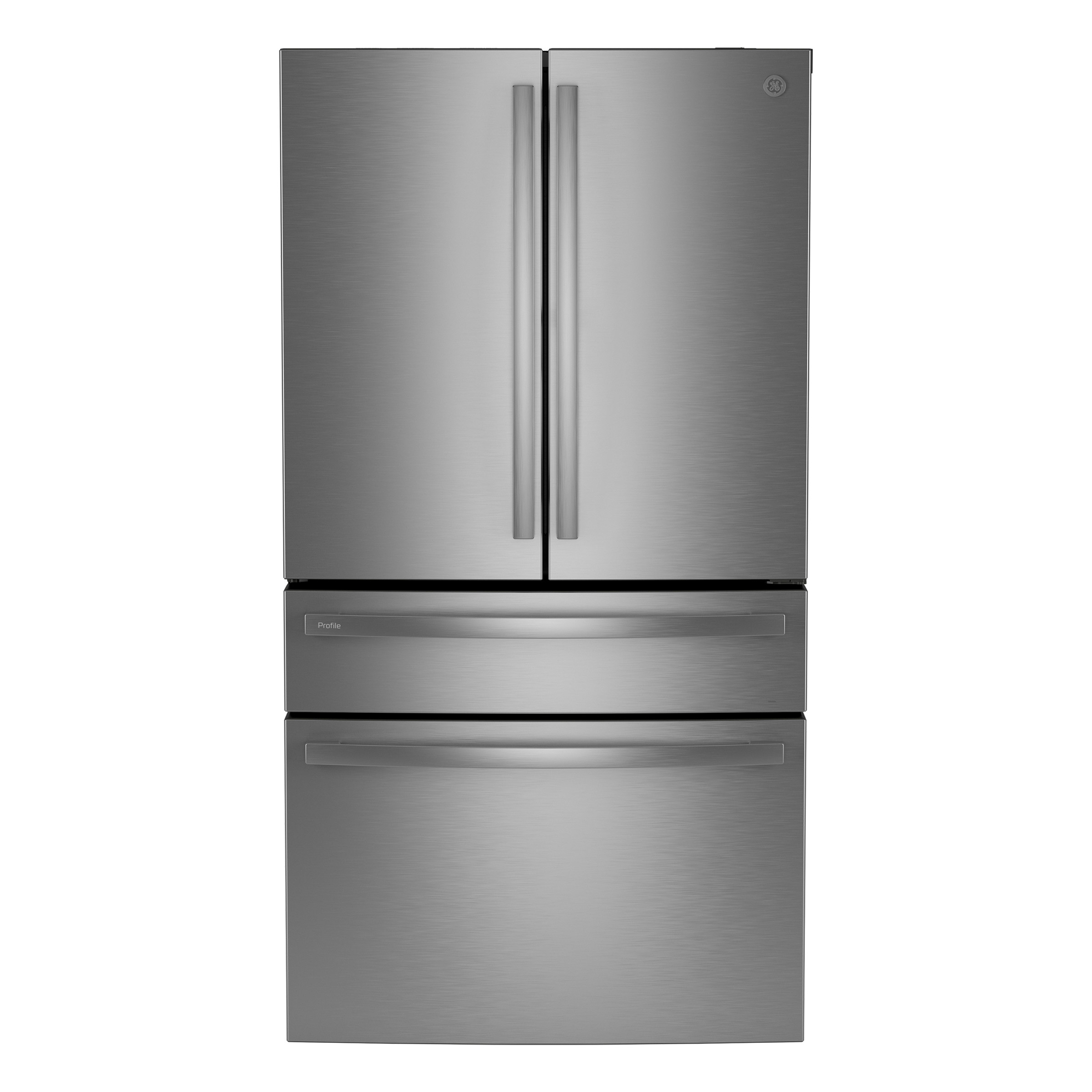 GE Profile 23.2 cu. ft. Counter Depth 4-Door French Door Refrigerator with Internal Autofill Water, Turbo Cool & Freeze, WiFi