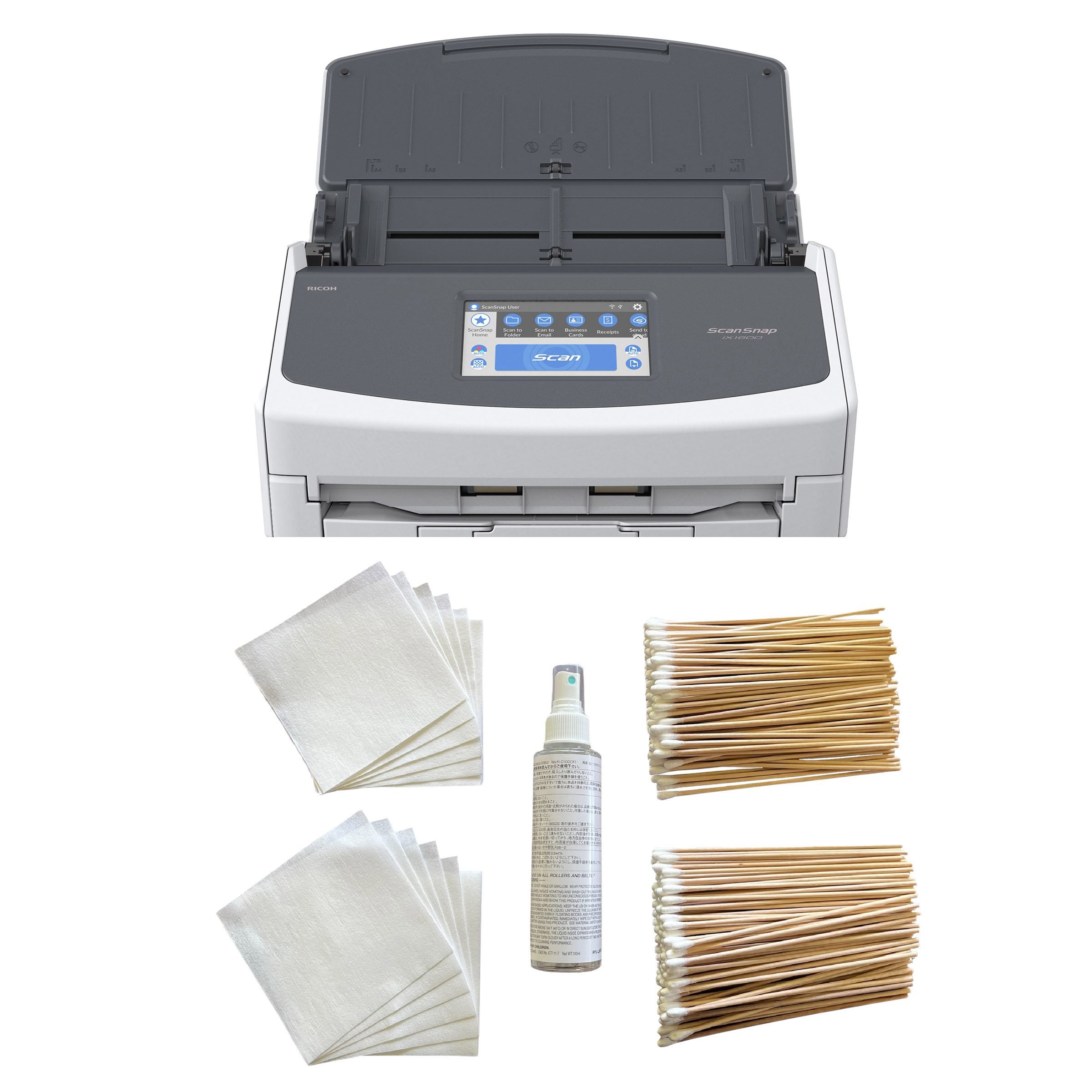 Ricoh ScanSnap iX1600 Scanner with Cleaning Kit | Costco