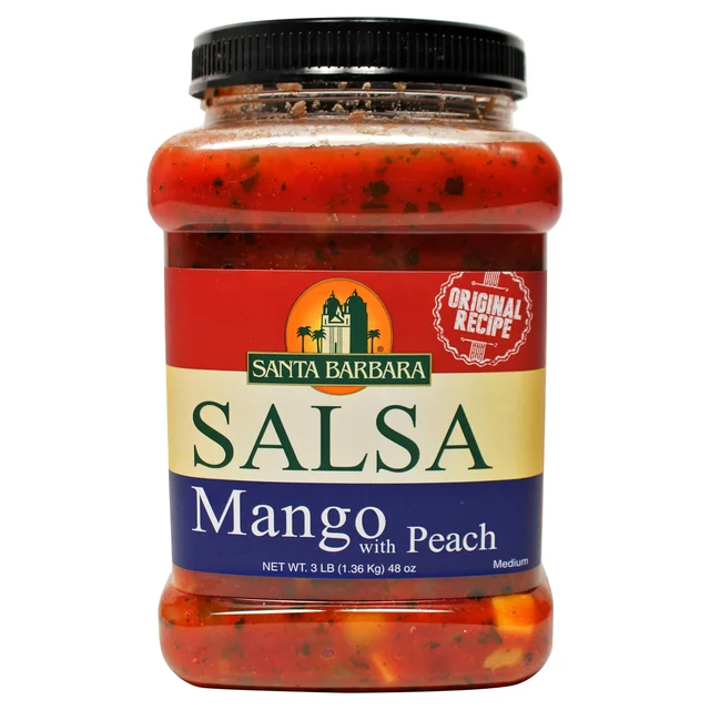 Santa Barbara Mango Salsa with Peach Salsa, 48 oz