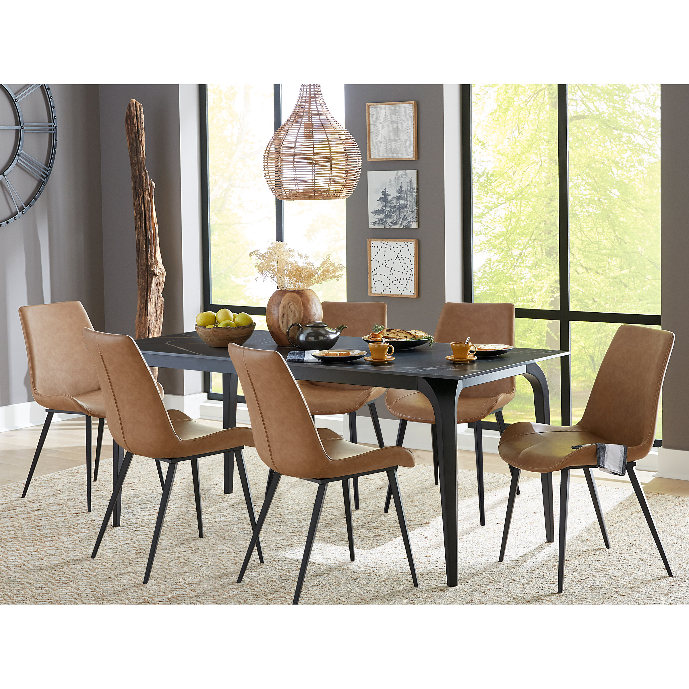 Large Round Dining Table Sets