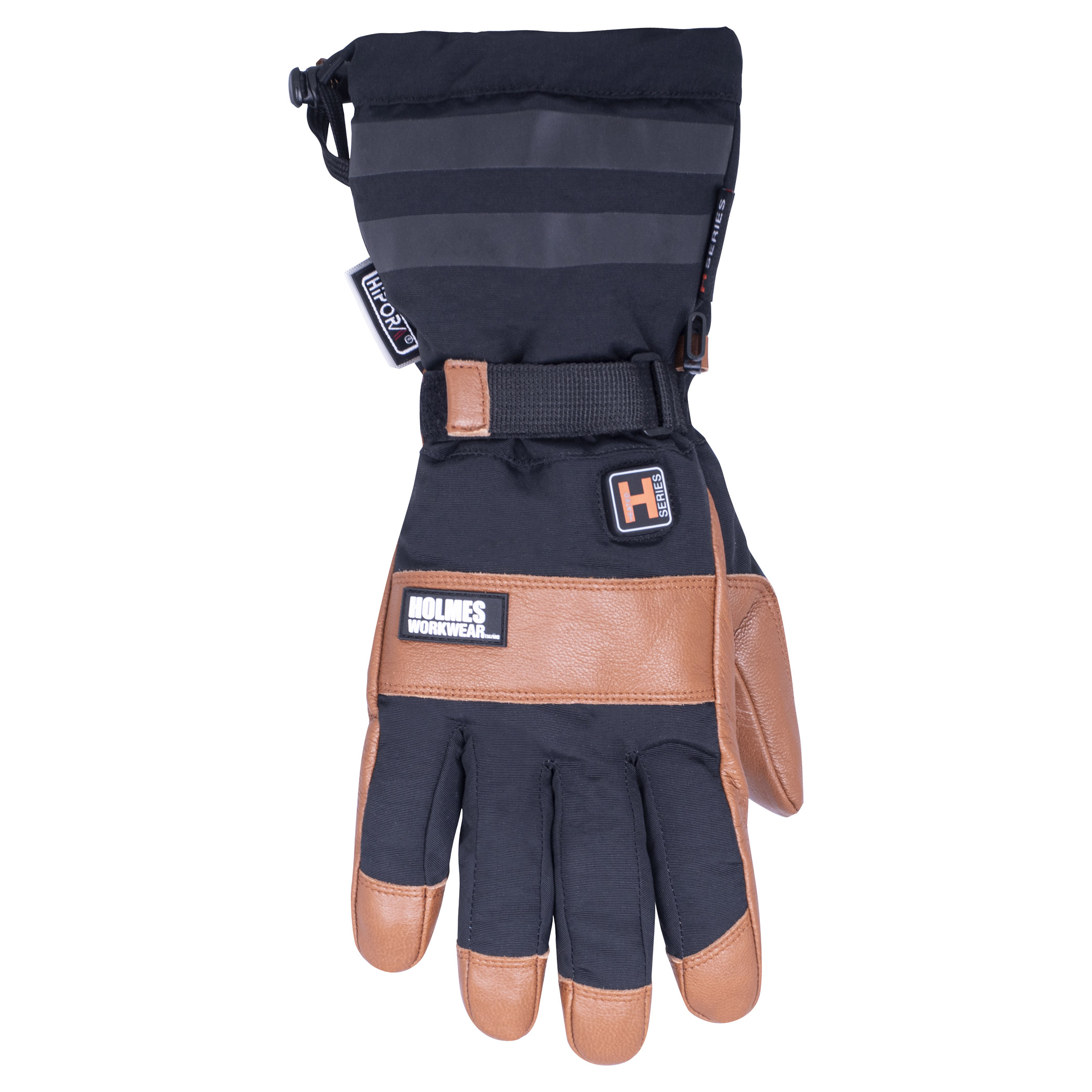 Holmes Heated Goatskin Work Gloves with Lithium-Polymer Battery
