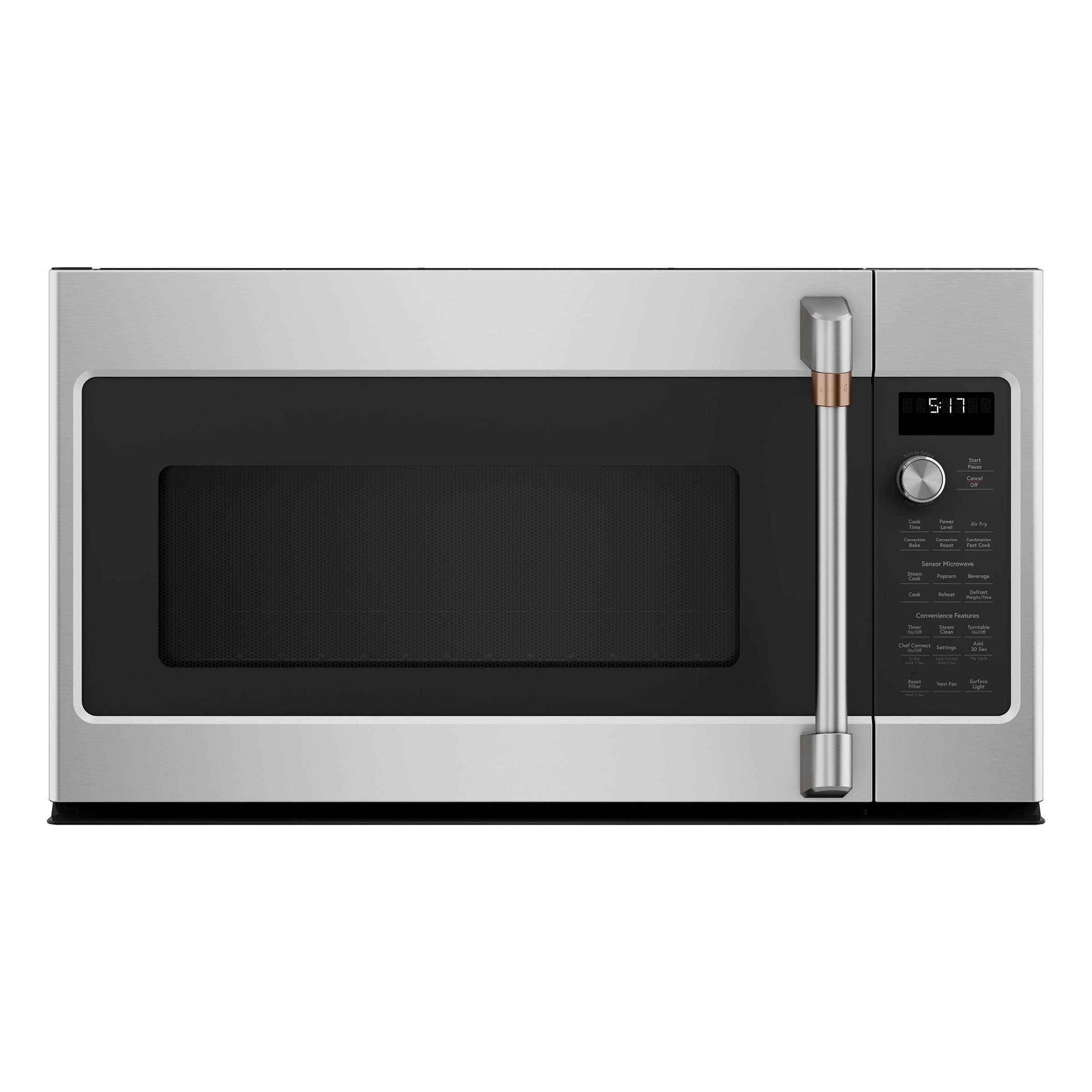 Café 1.7 cu ft. Stainless Steel Over the Range Microwave Oven with Convection Cooking ,  300 CFM 