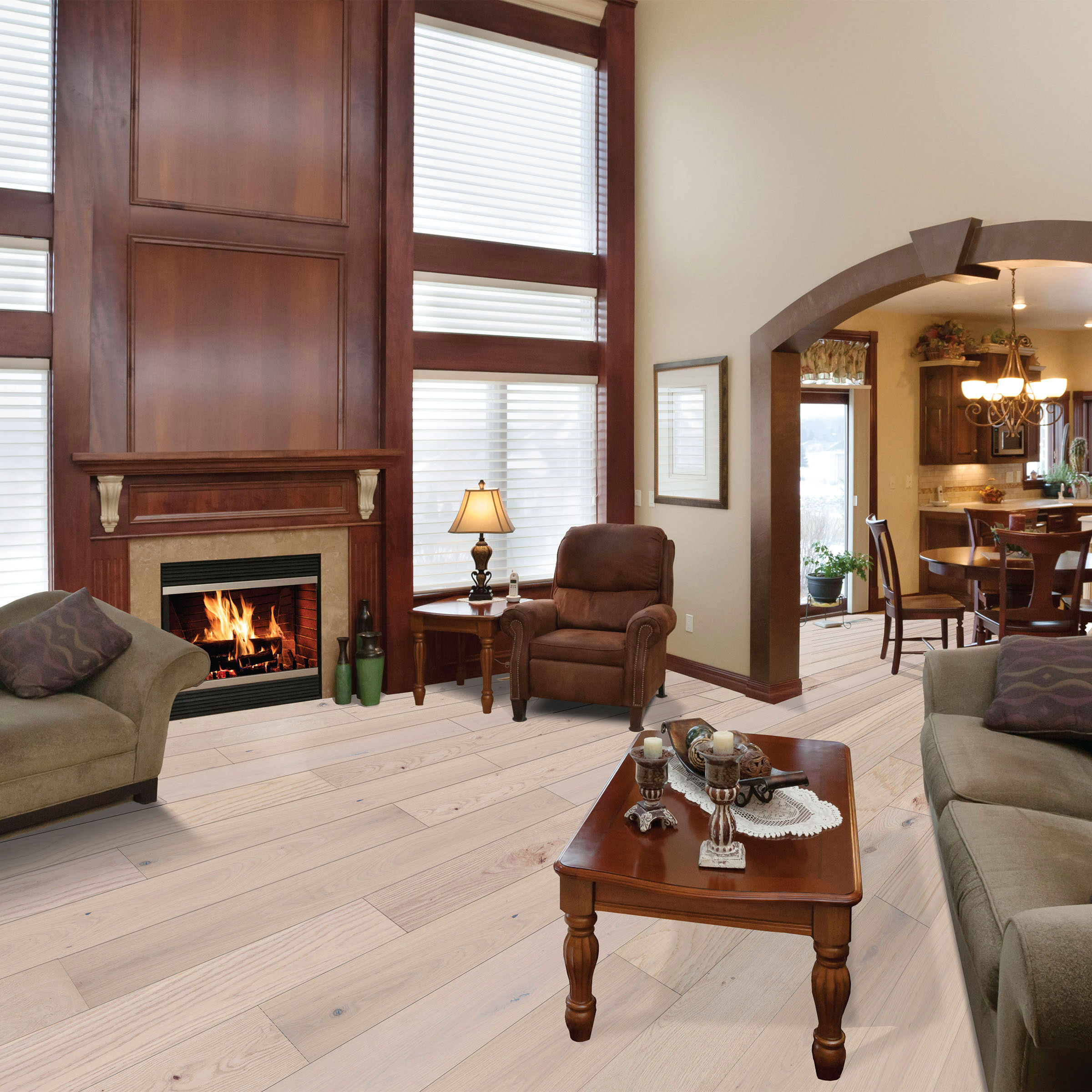 Trillium Oak 16.5 cm (6.5 in.) Clic Engineered Hardwood 