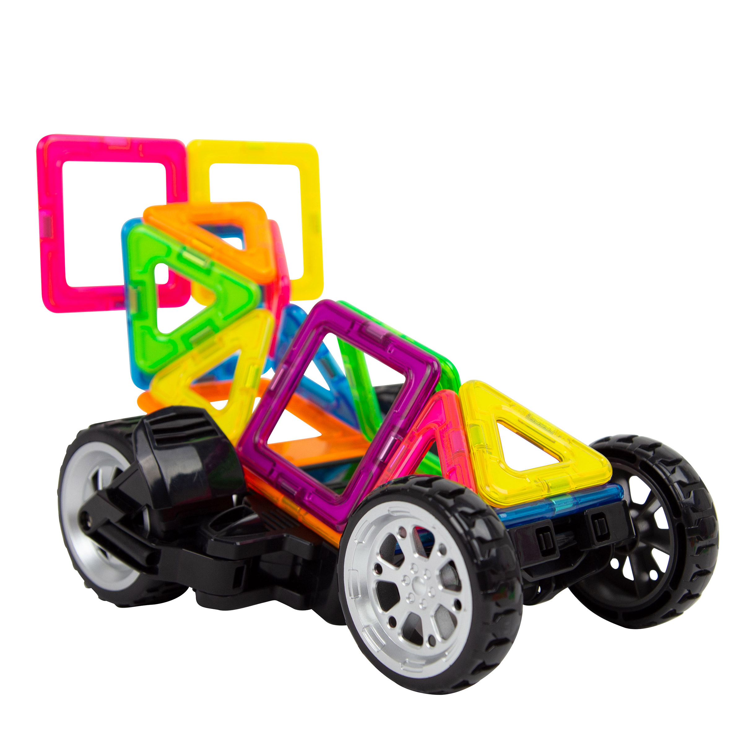 Magformers Transform セット MAGFORMERS 36-piece Amazing Transforming Wheels Set | Costco