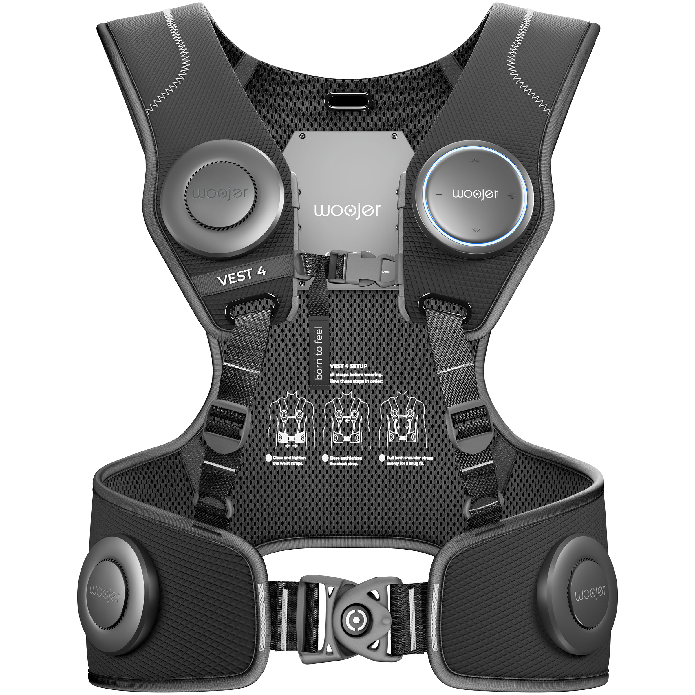 Woojer High-Fidelity Haptic Vest 4