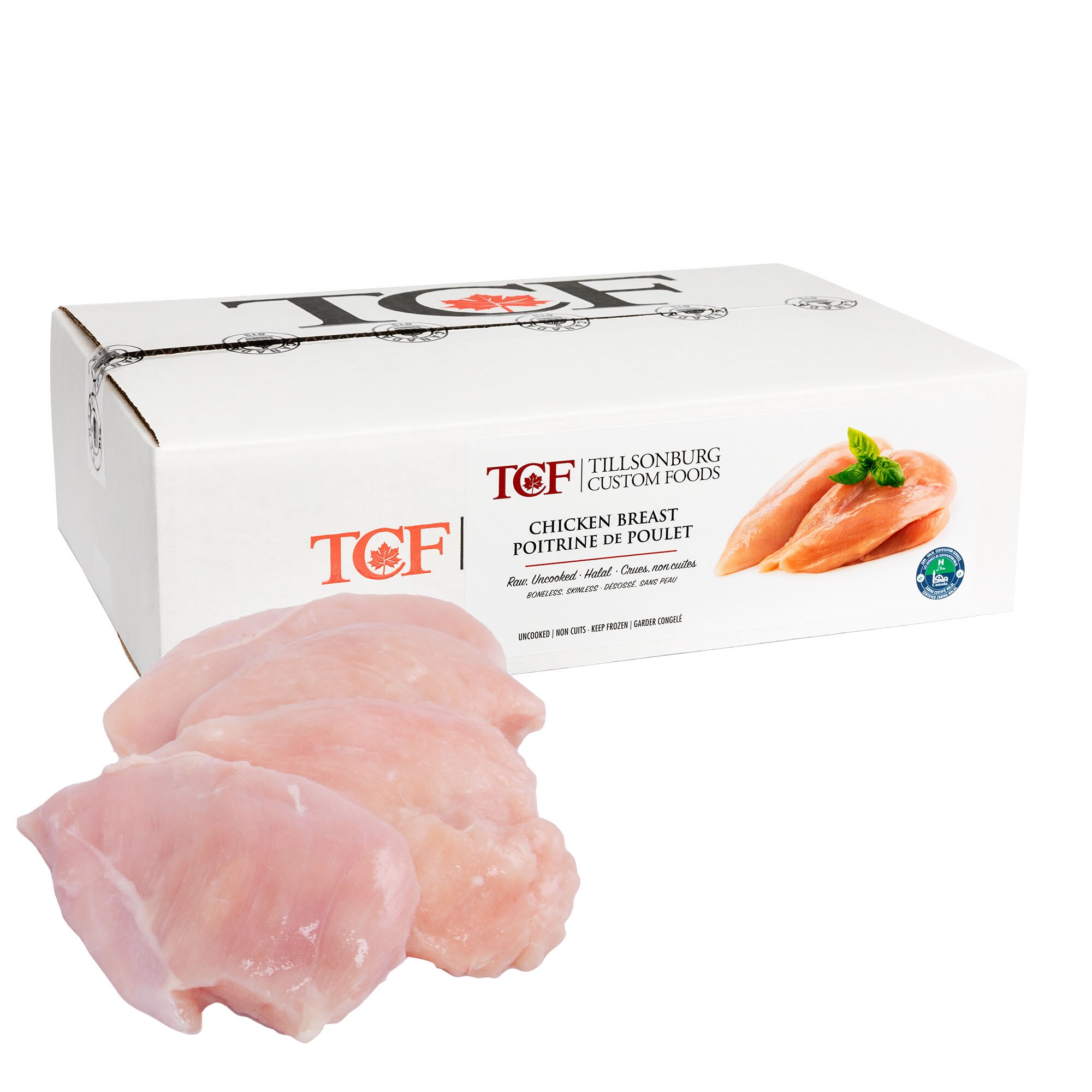 TCF Frozen Chicken Breast, 4 kg