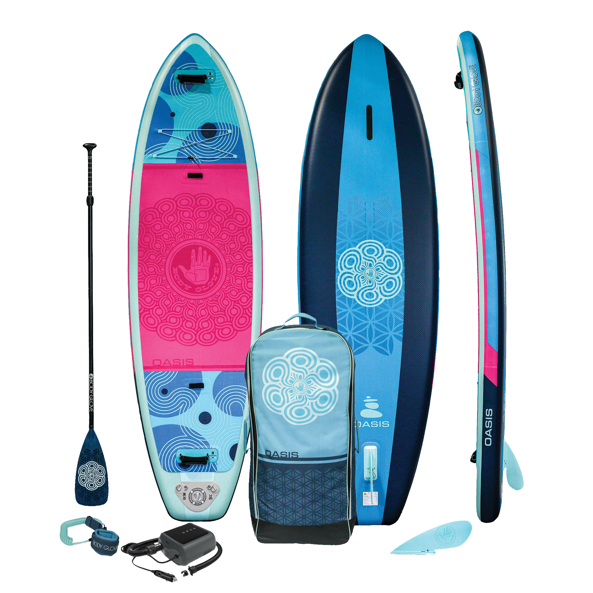 Body Glove Oasis 2 Inflatable Stand Up Yoga Paddle Board