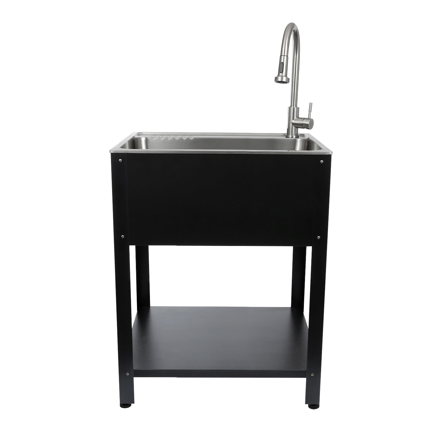 Transform 28 in. Freestanding Utility Sink with Faucet