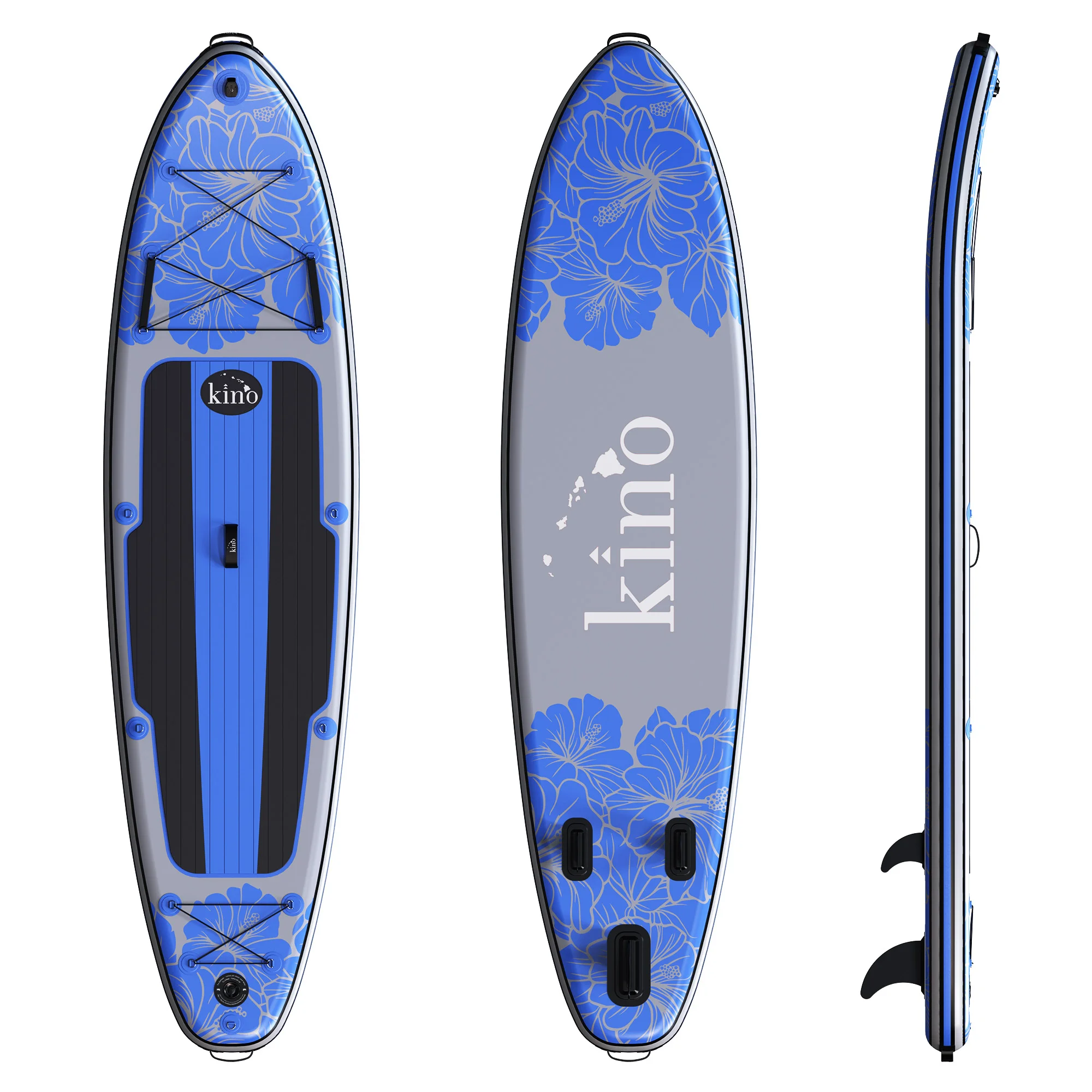 Kino Hibiscus 11' 6" Inflatable Paddle Board Package with Cordless Electric Pump