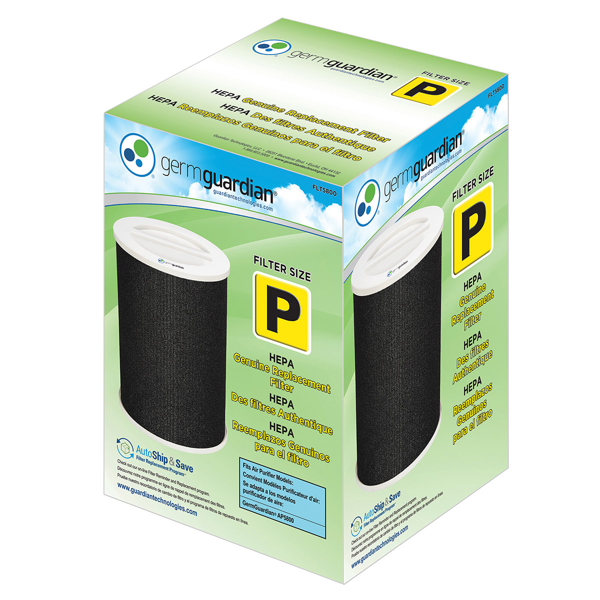 GermGuardian FLT5800 HEPA Genuine Replacement Filter P