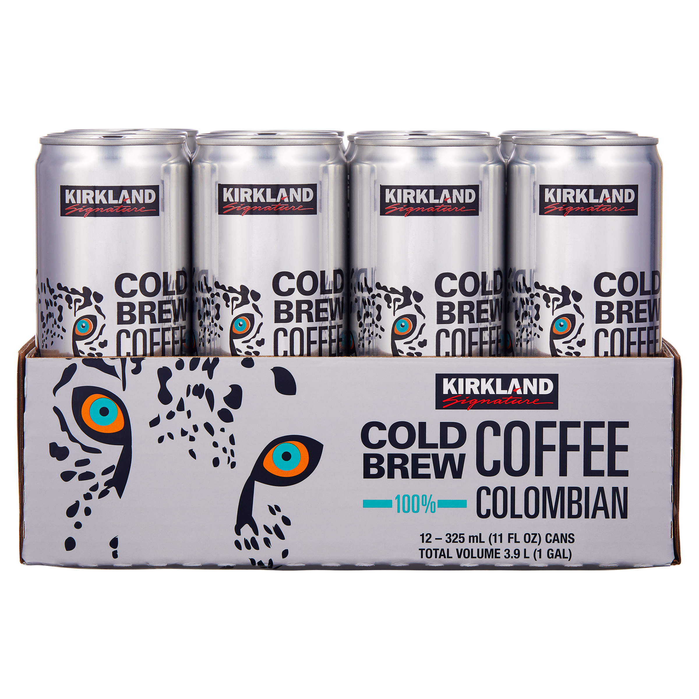 Kirkland Signature Colombian Cold Brew Coffee  11 fl oz  12-count