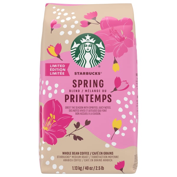 Starbucks Spring Blend Whole Bean Coffee, 1.13 kg | Costco Starbucks Spring Blend Whole Bean Coffee, 1.13 kg | Costco